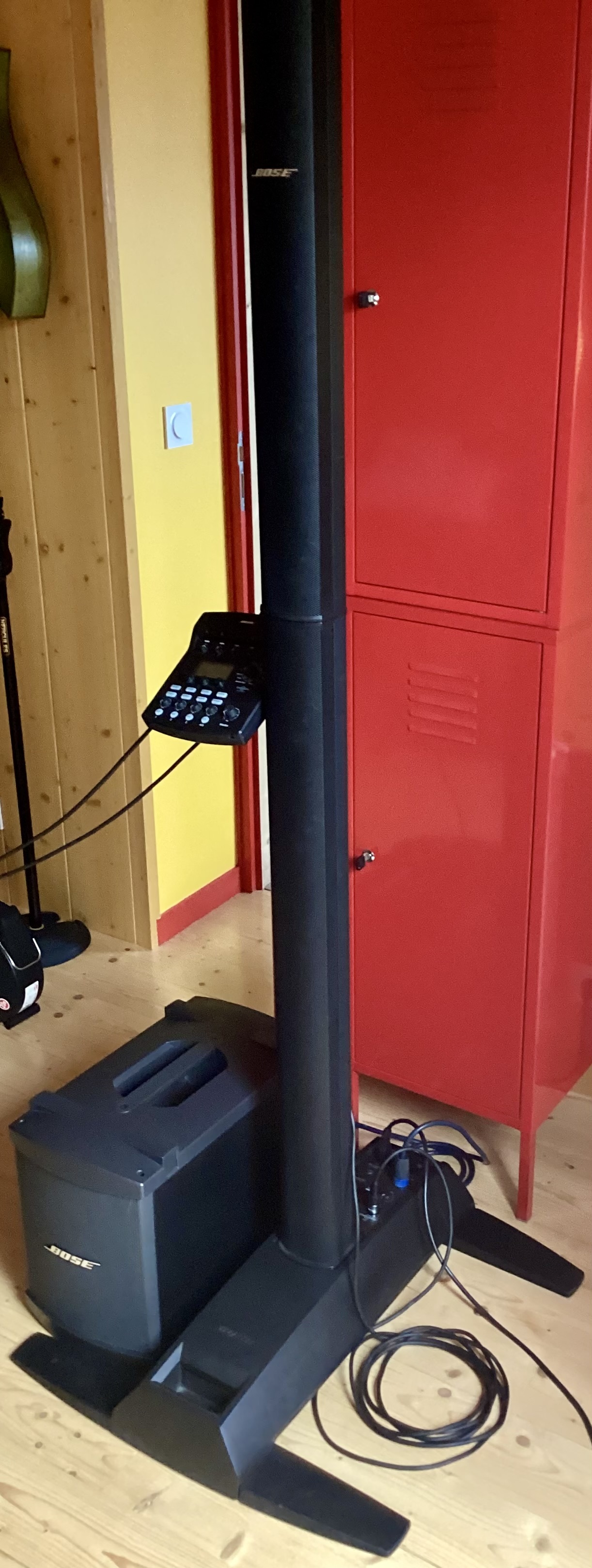 Exceptionnel Système de sonorisation Bose !