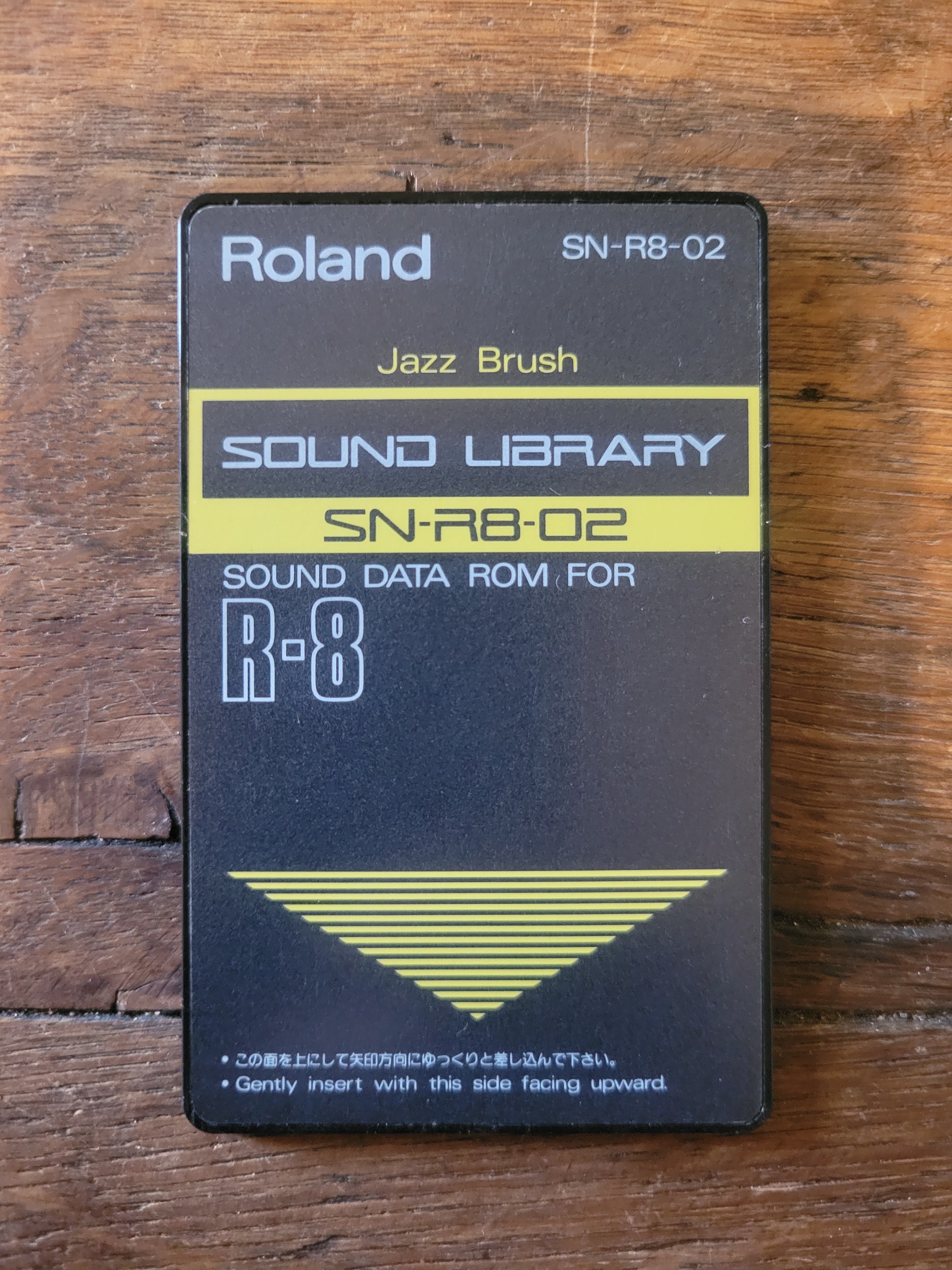 Carte Roland SN-R8-02 : Jazz Brush