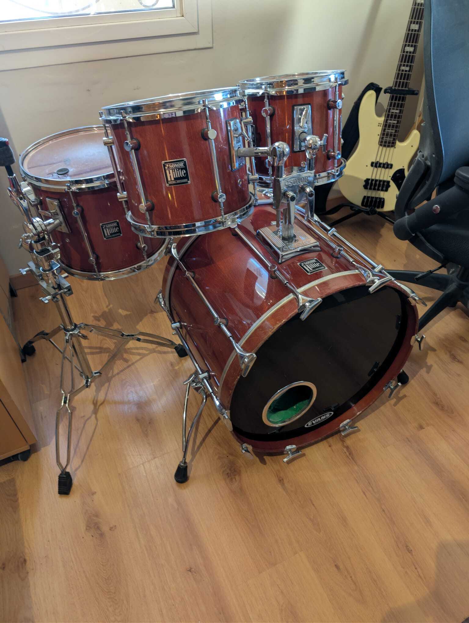 Sonor Hilite Red Maple 