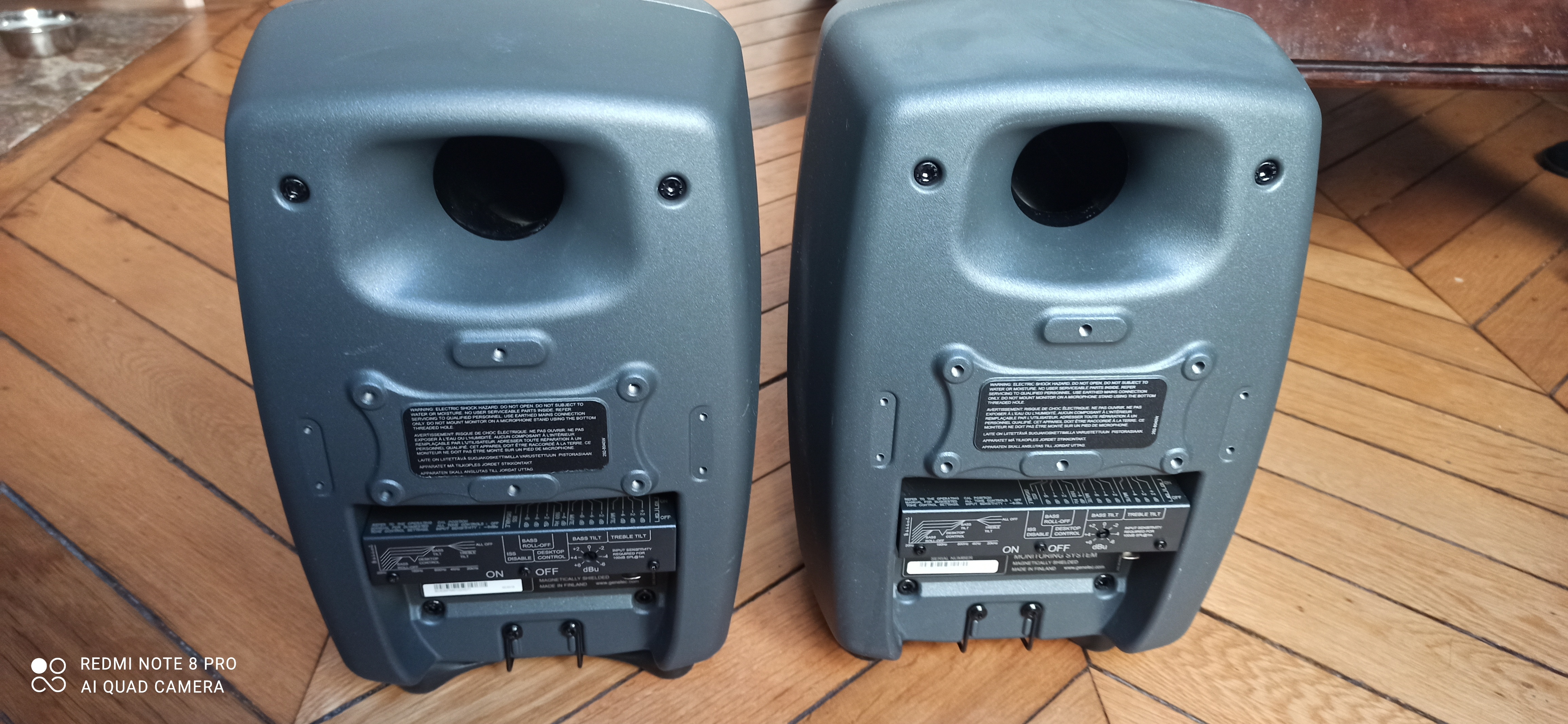 Vends paire enceintes Génélec 8040B