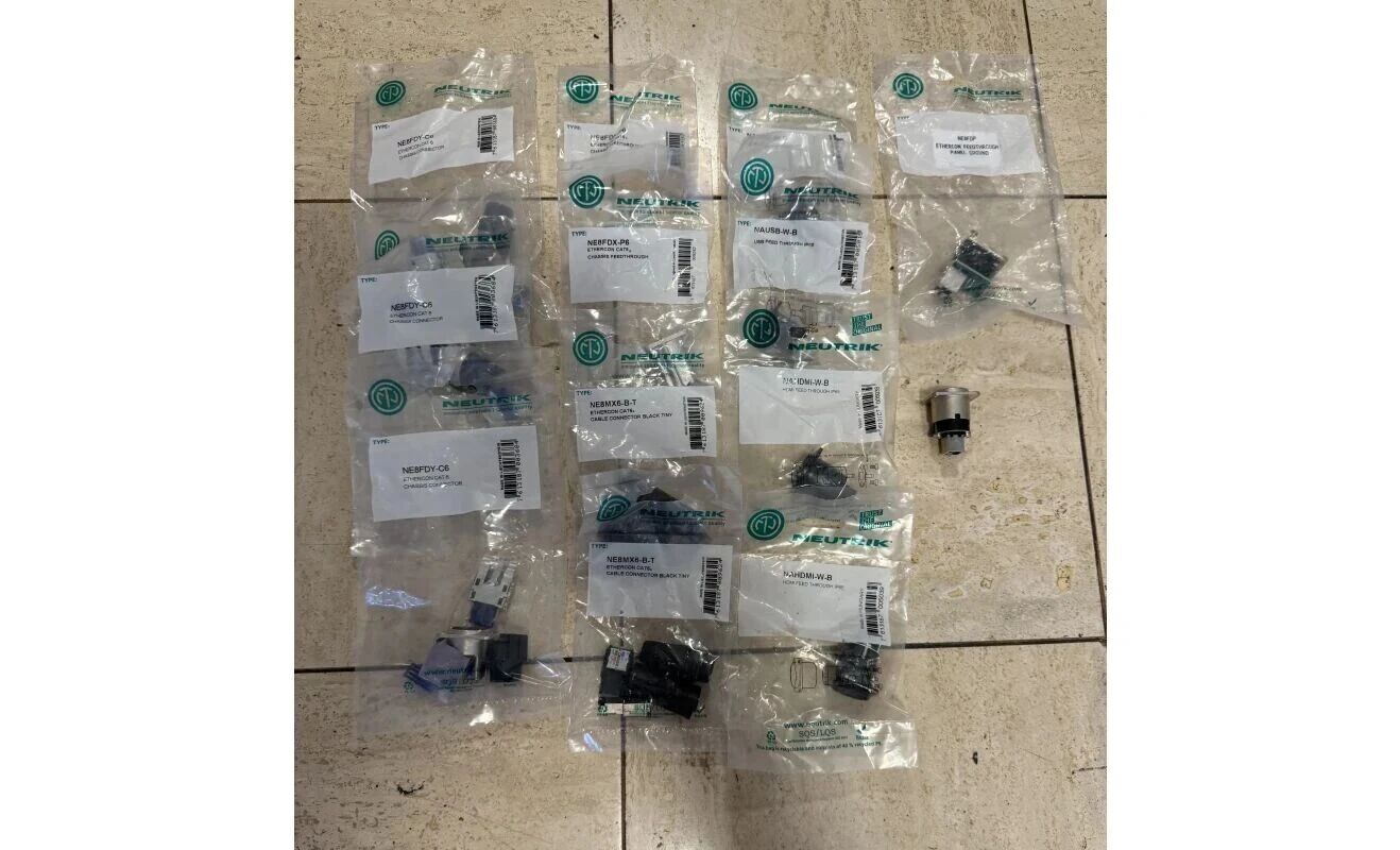 Lot De Fiche Neutrik etherCon 