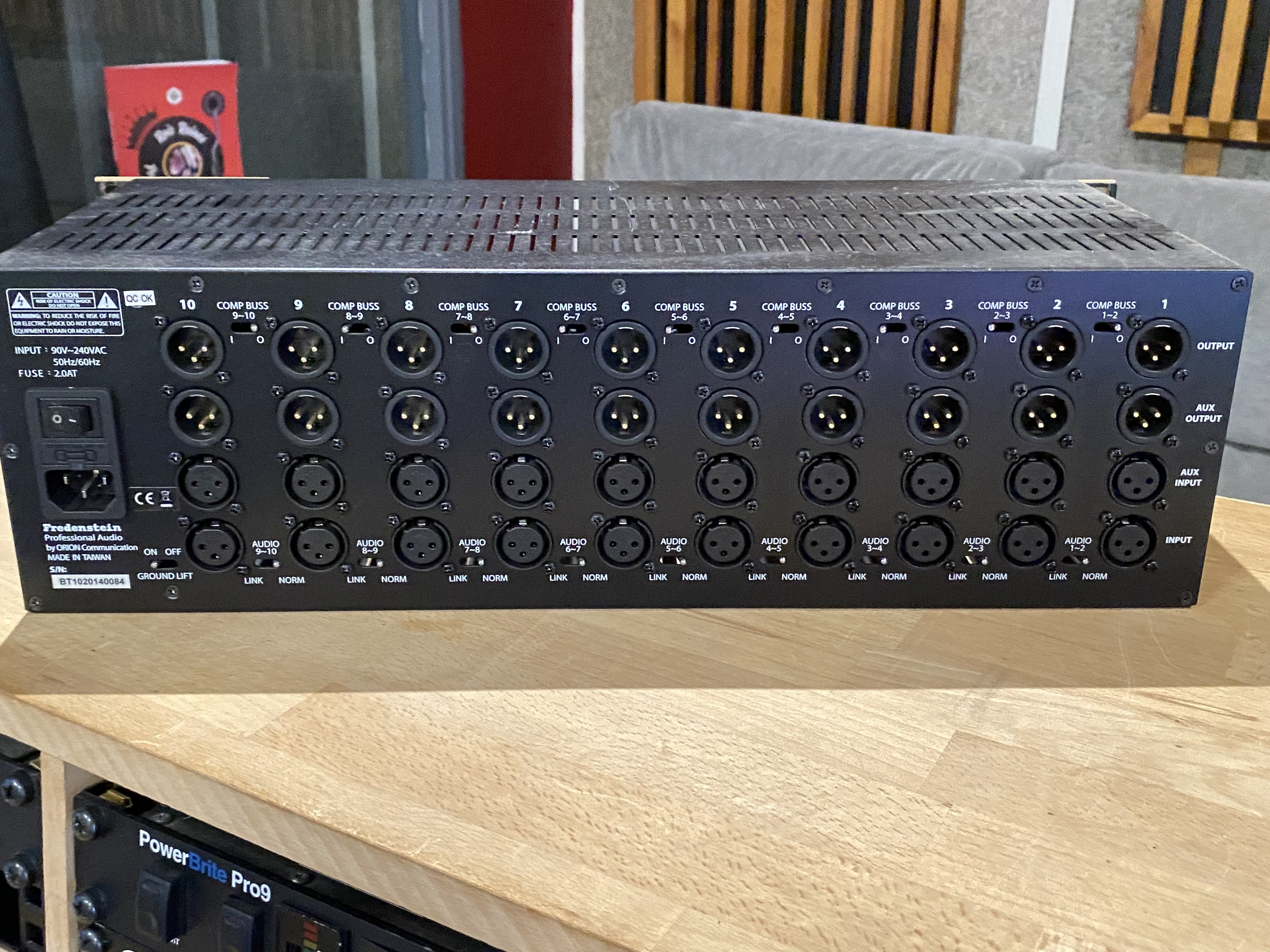 Fredenstein Professional Audio Bento 10 (21980)