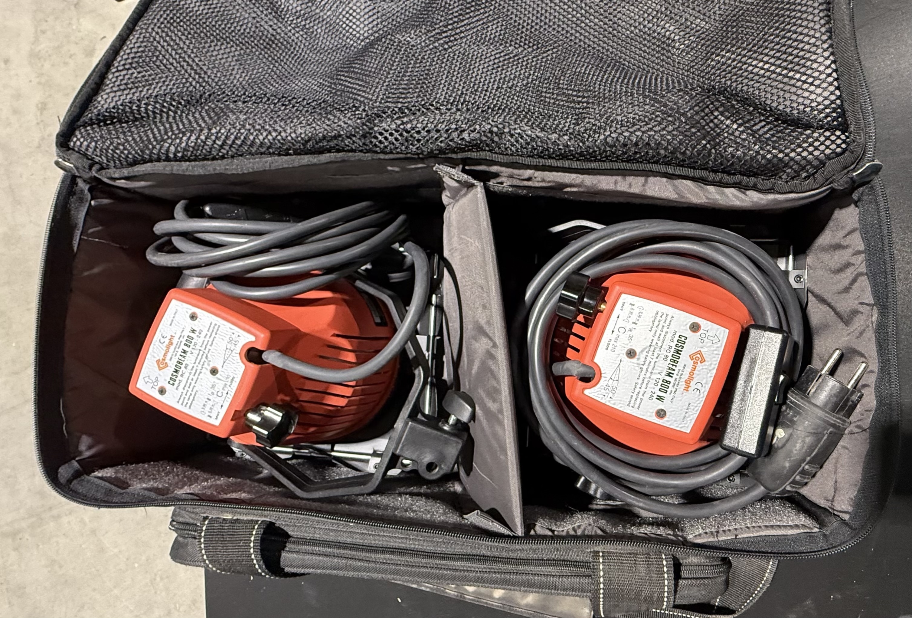 Valise de  2 mandarines COSMOBEAM 800