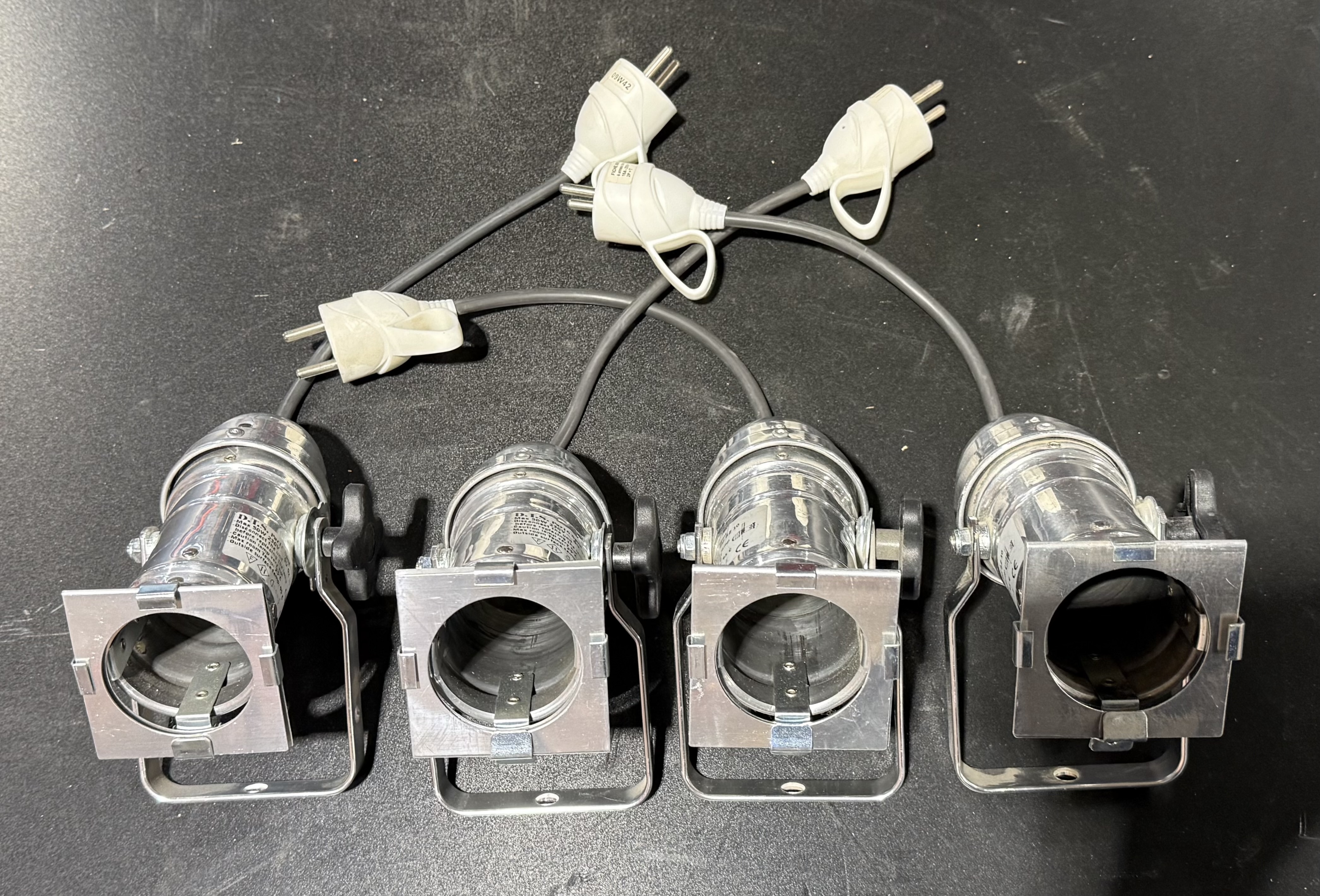 lot de 4 projecteurs DTS - PAR 16