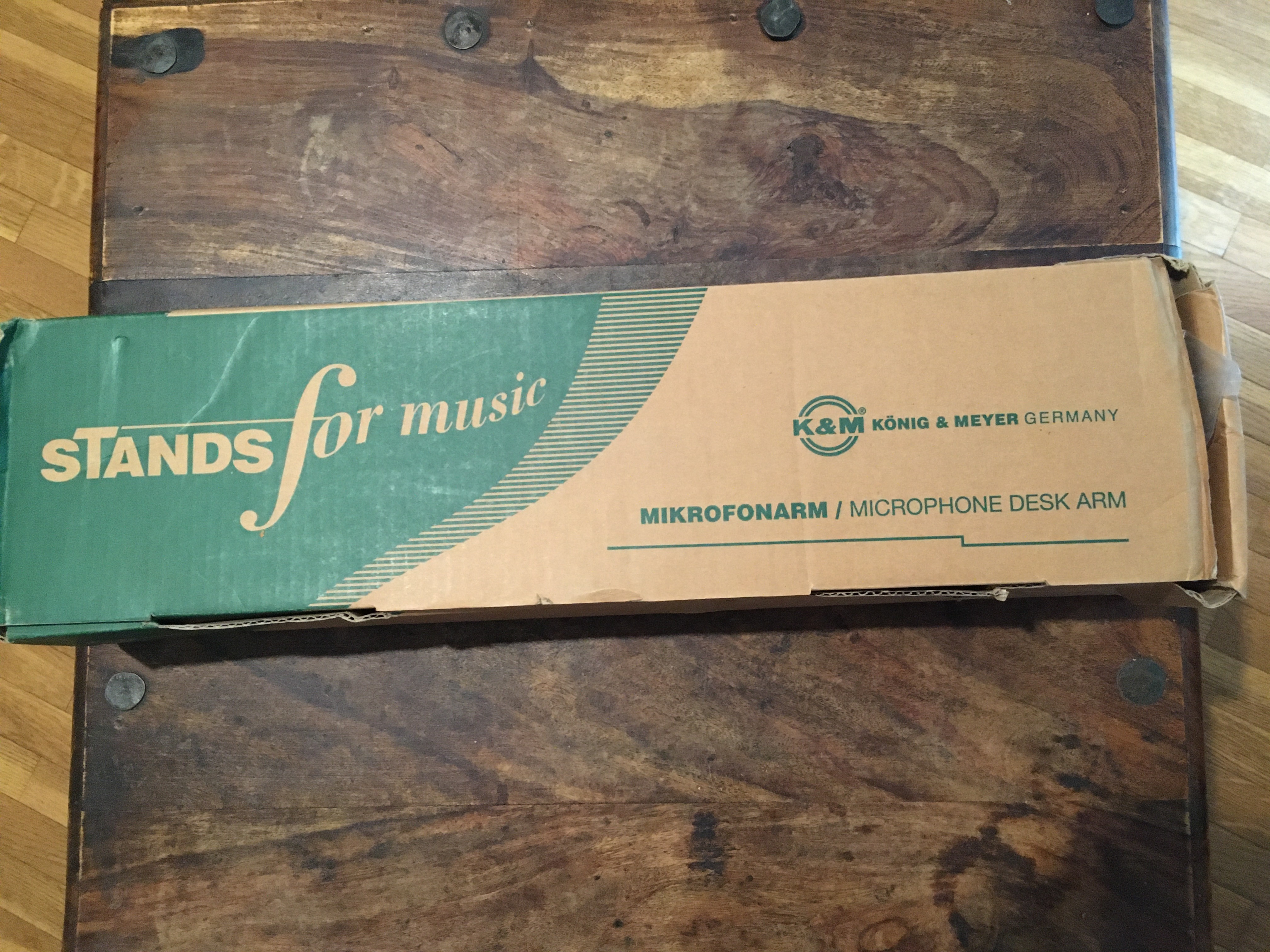 König & Meyer 23850 bras articulé pour micro câble XLR, noir