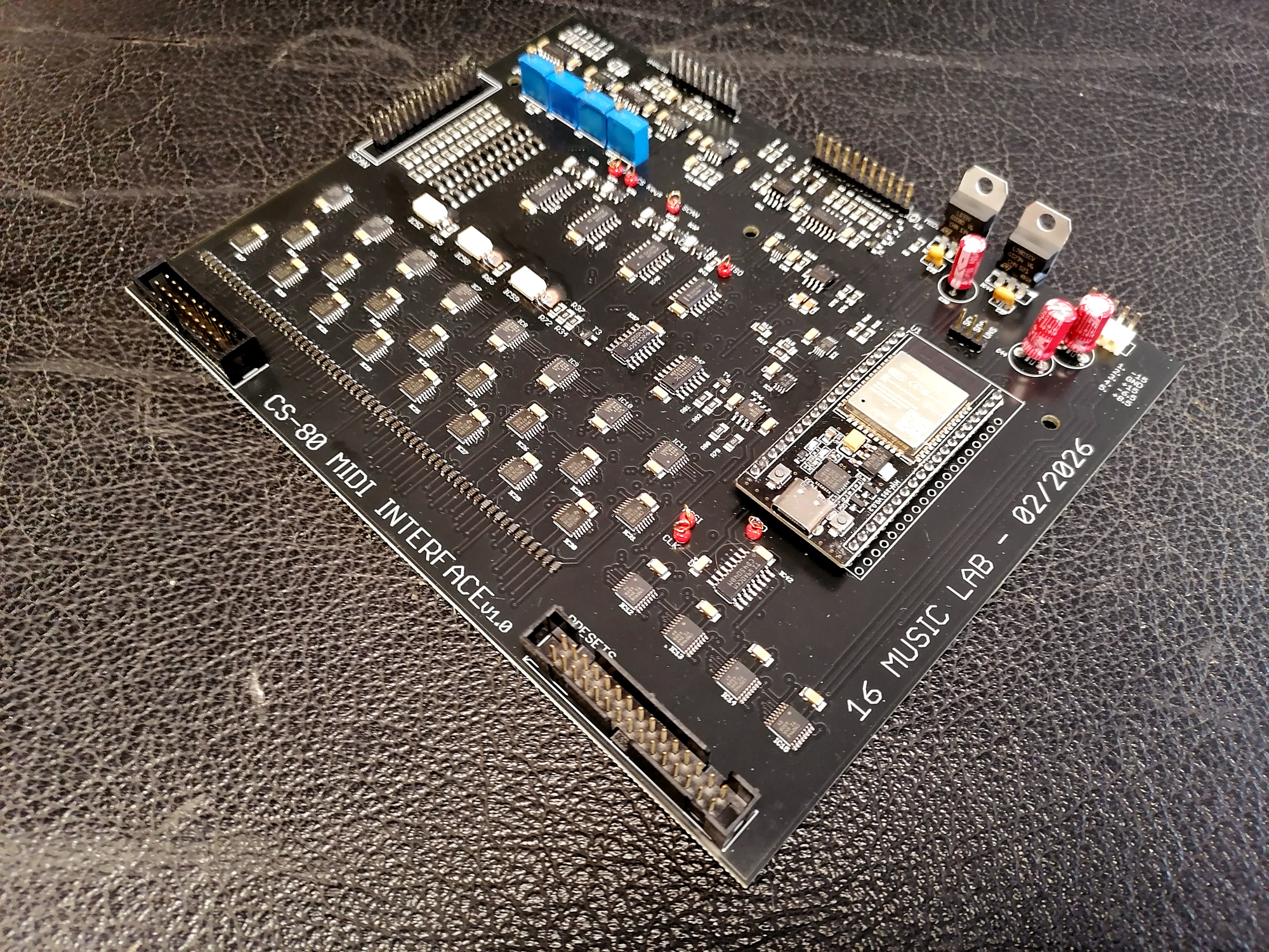 Interface MIDI pour CS-80 Yamaha