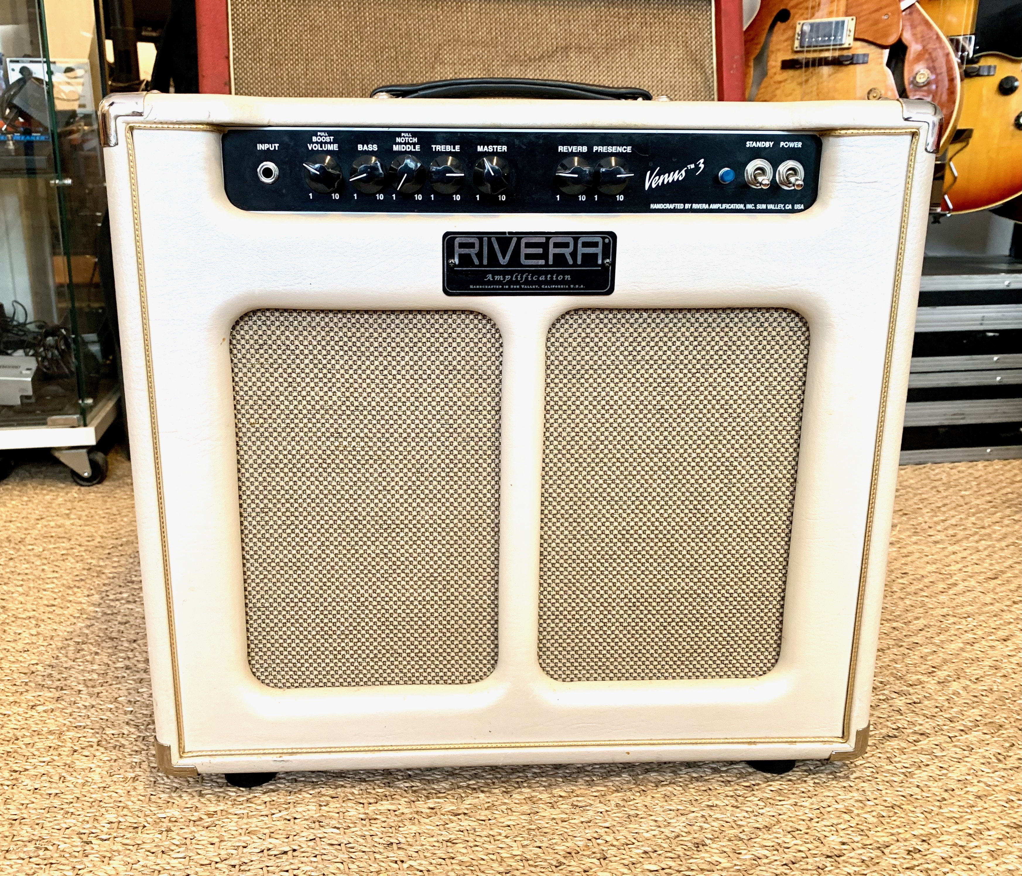 Rivera Venus 3 Combo Pearl White