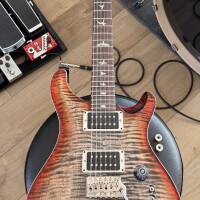 PRS Custom 24 - 35th Anniversary - Charcoal cherry burst