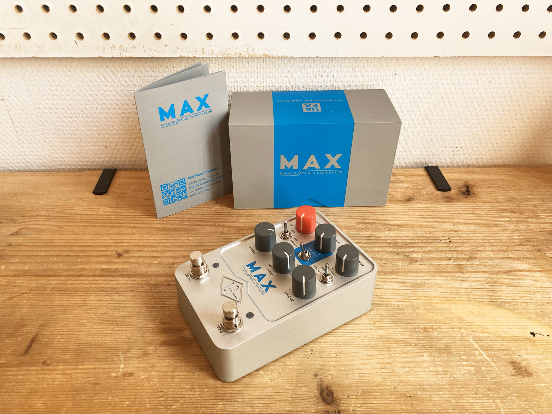 UAFX MAX Preamp & Dual Compressor