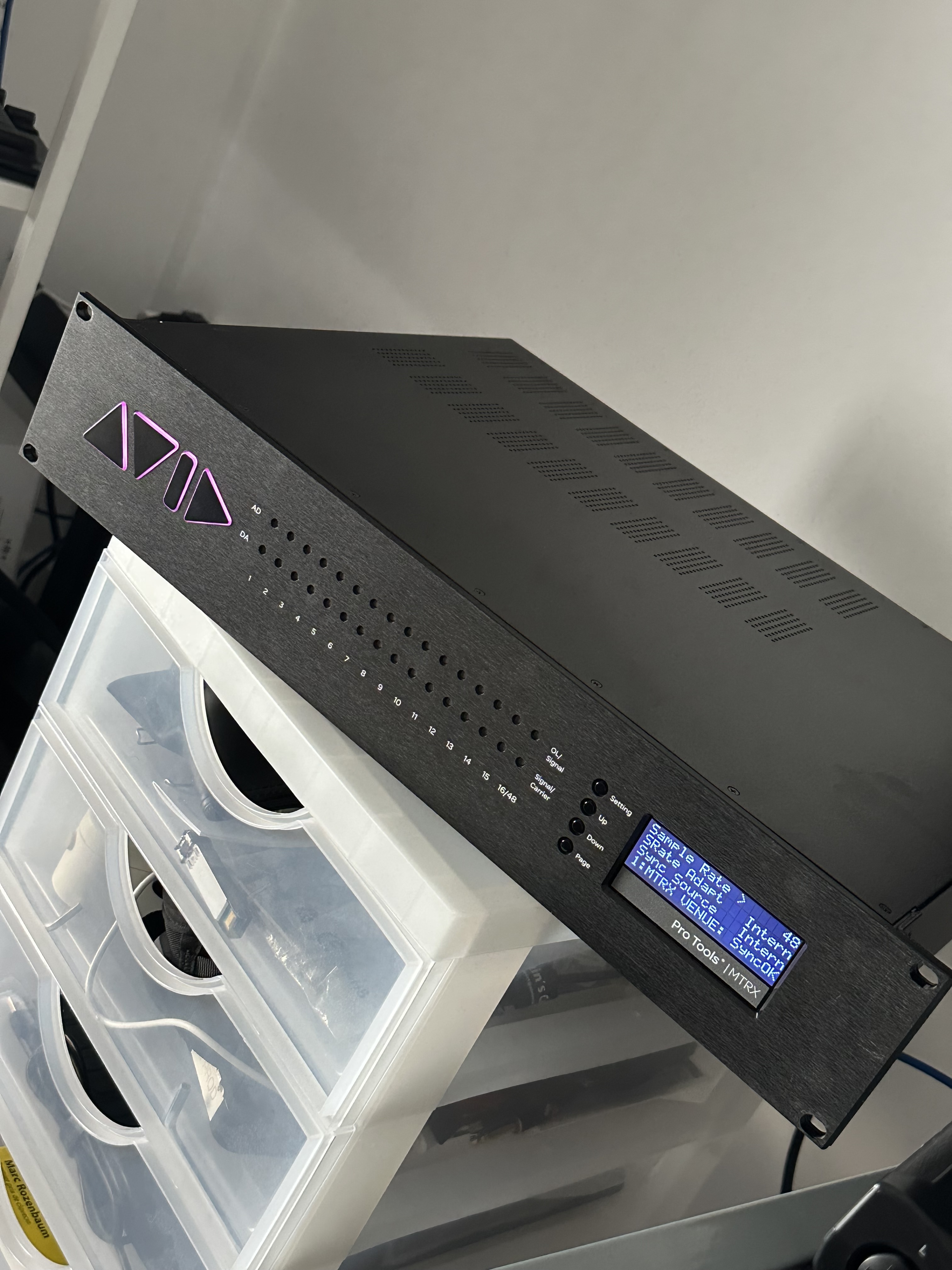 Vente de l'AVID MTRX