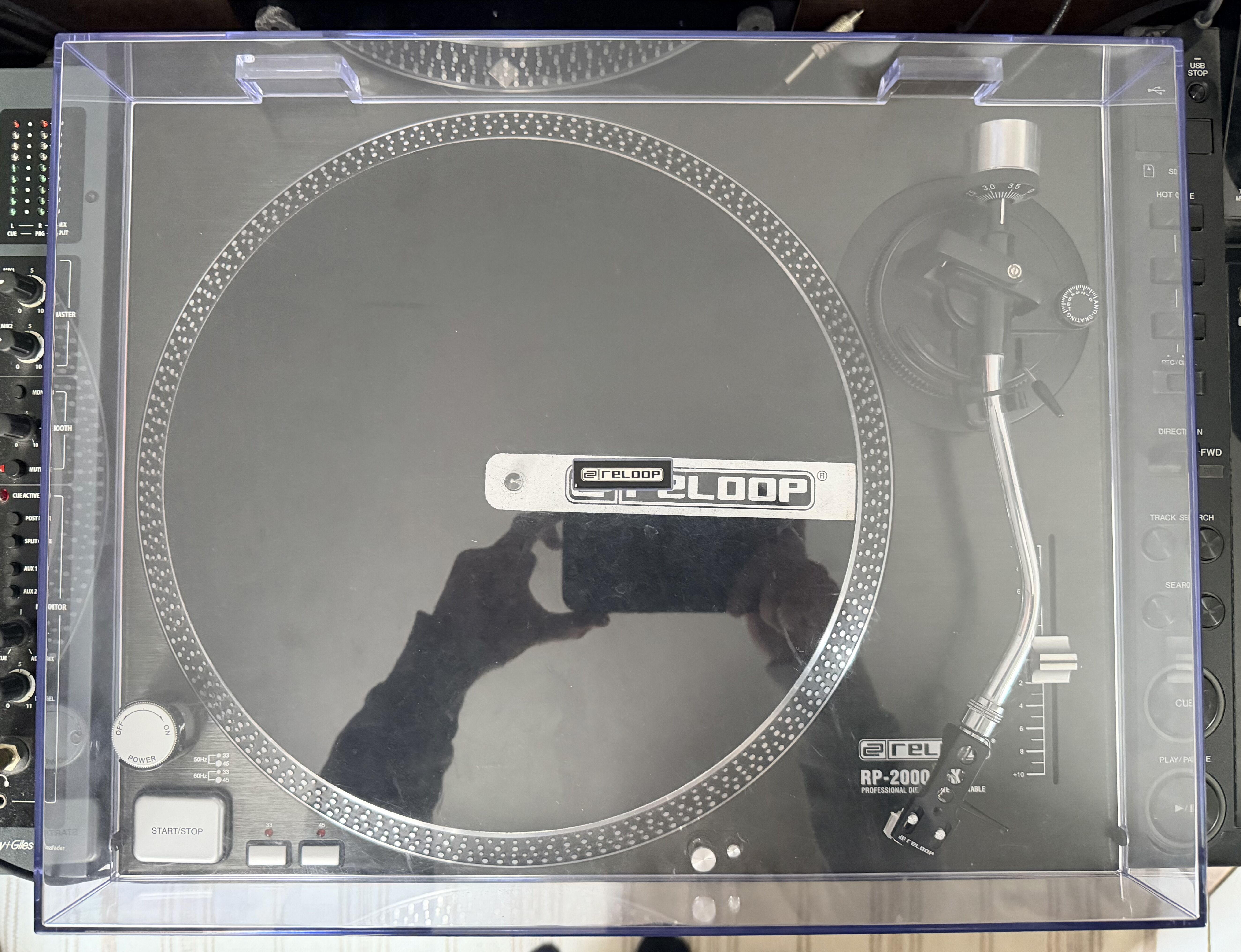 2 platines Reloop RP-2000 MK3 – Paire – État proche du neuf