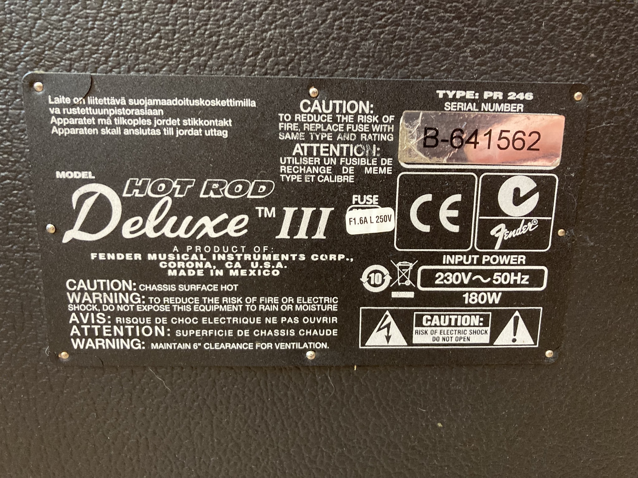 Fender Hot Rod Deluxe III  (33867)