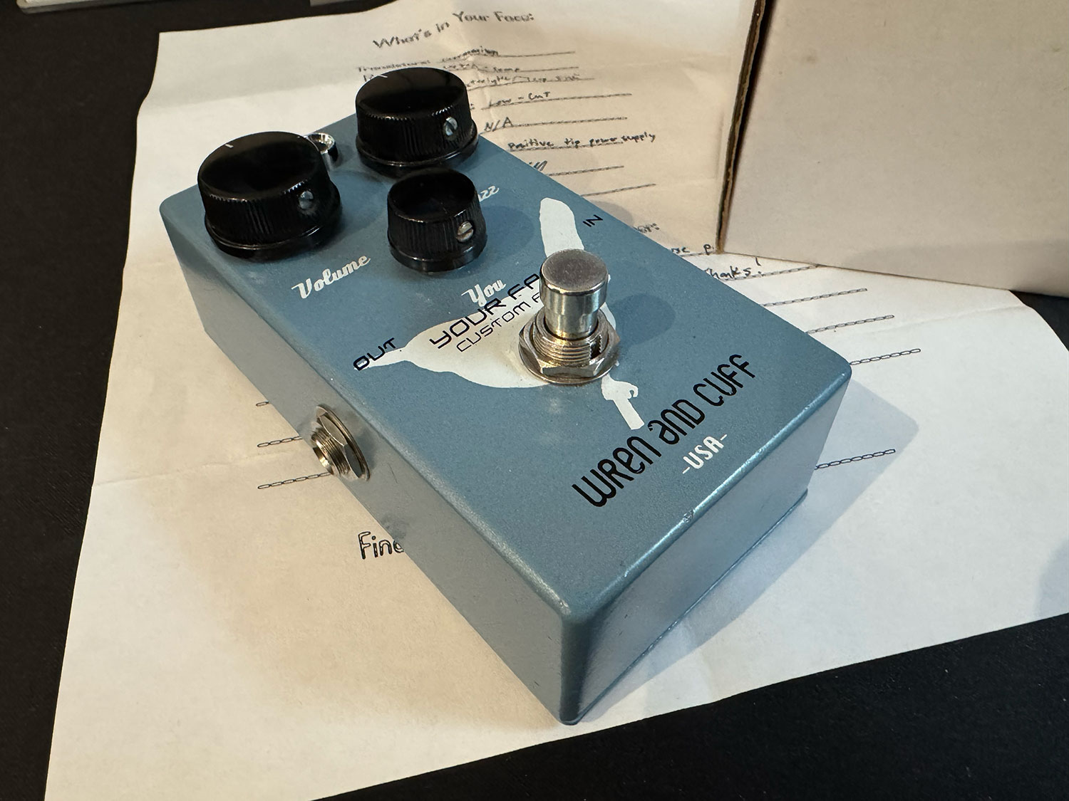 Wren & Cuff Your Face 60’s – Fuzz Face Germanium NOS