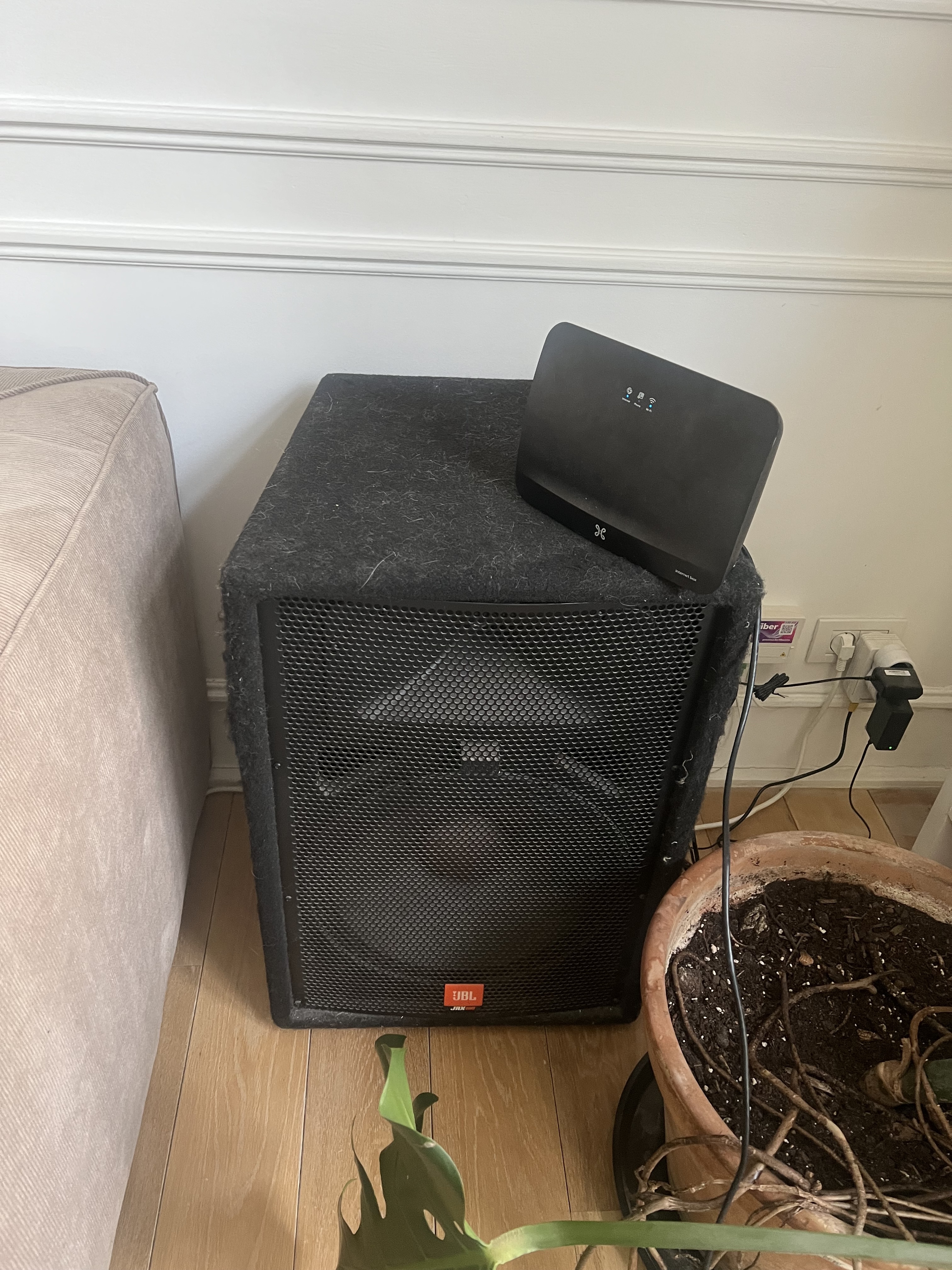 Enceinte JBL jrx 100
