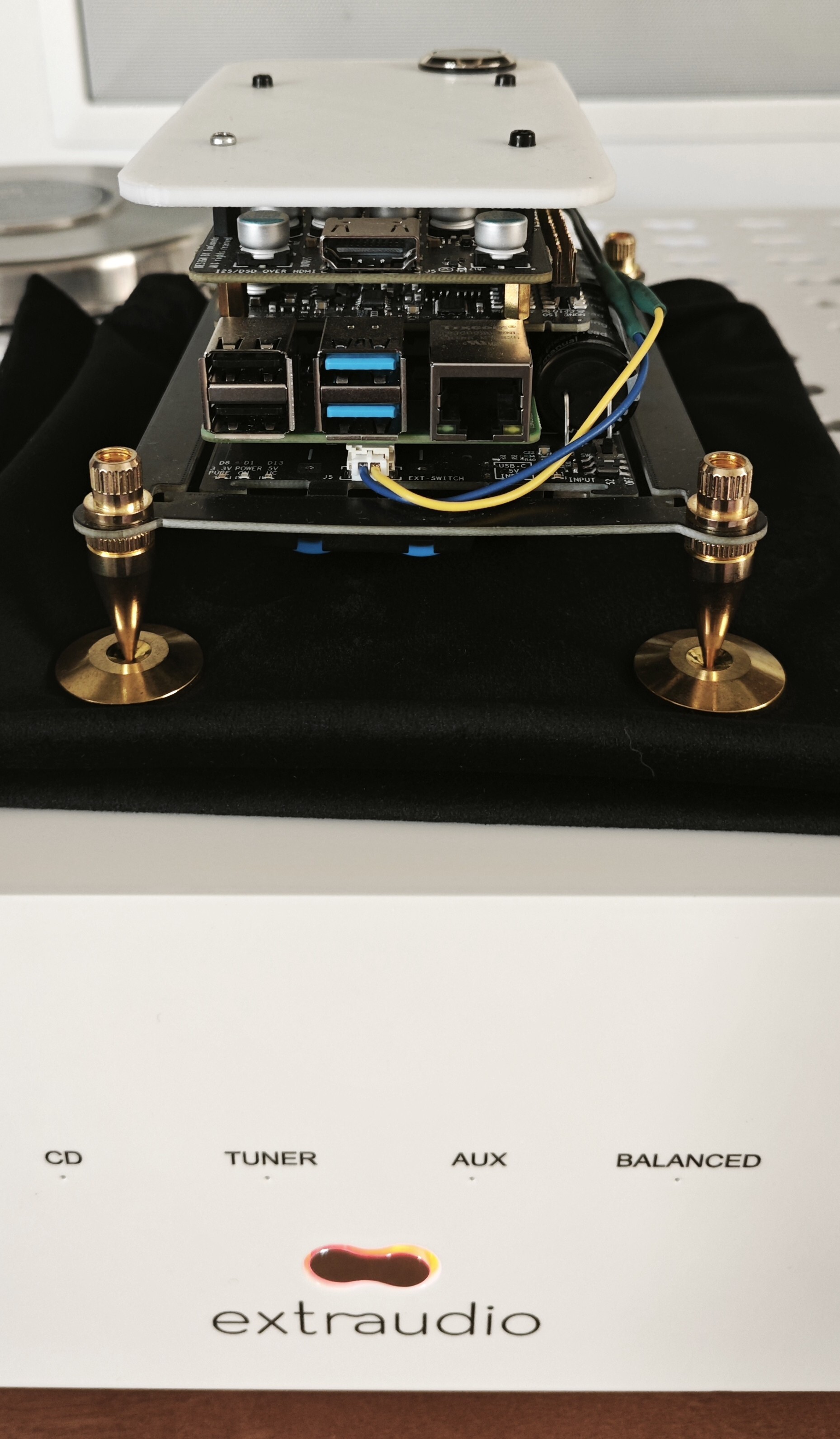 Lecteur réseau Streamer audiophile IAN CANADA sous Raspberry