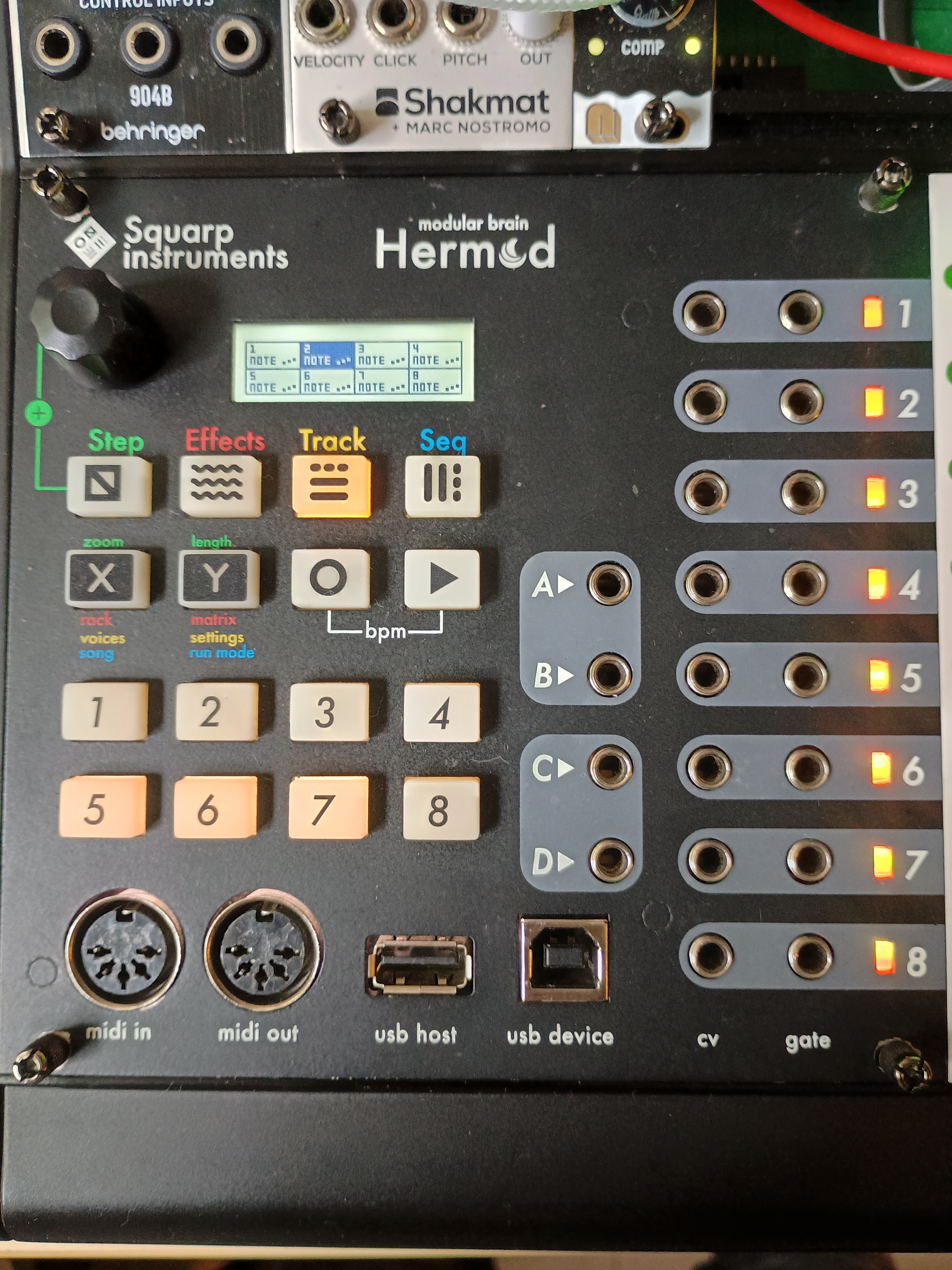 Vends hermod squarp instrument module eurorack 