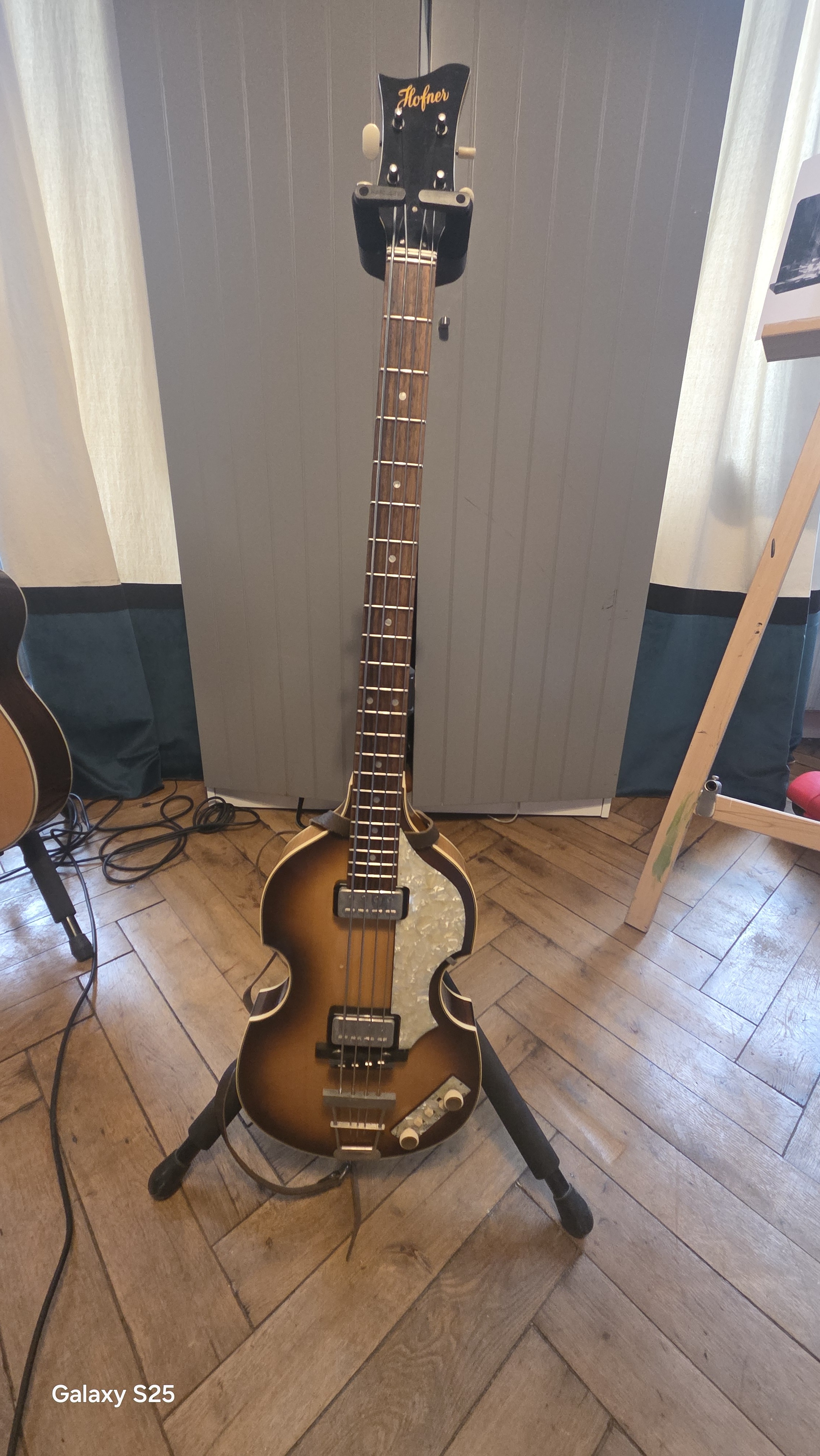 Vends bass Hofner 200/1-62 vintage 62 de 2008
