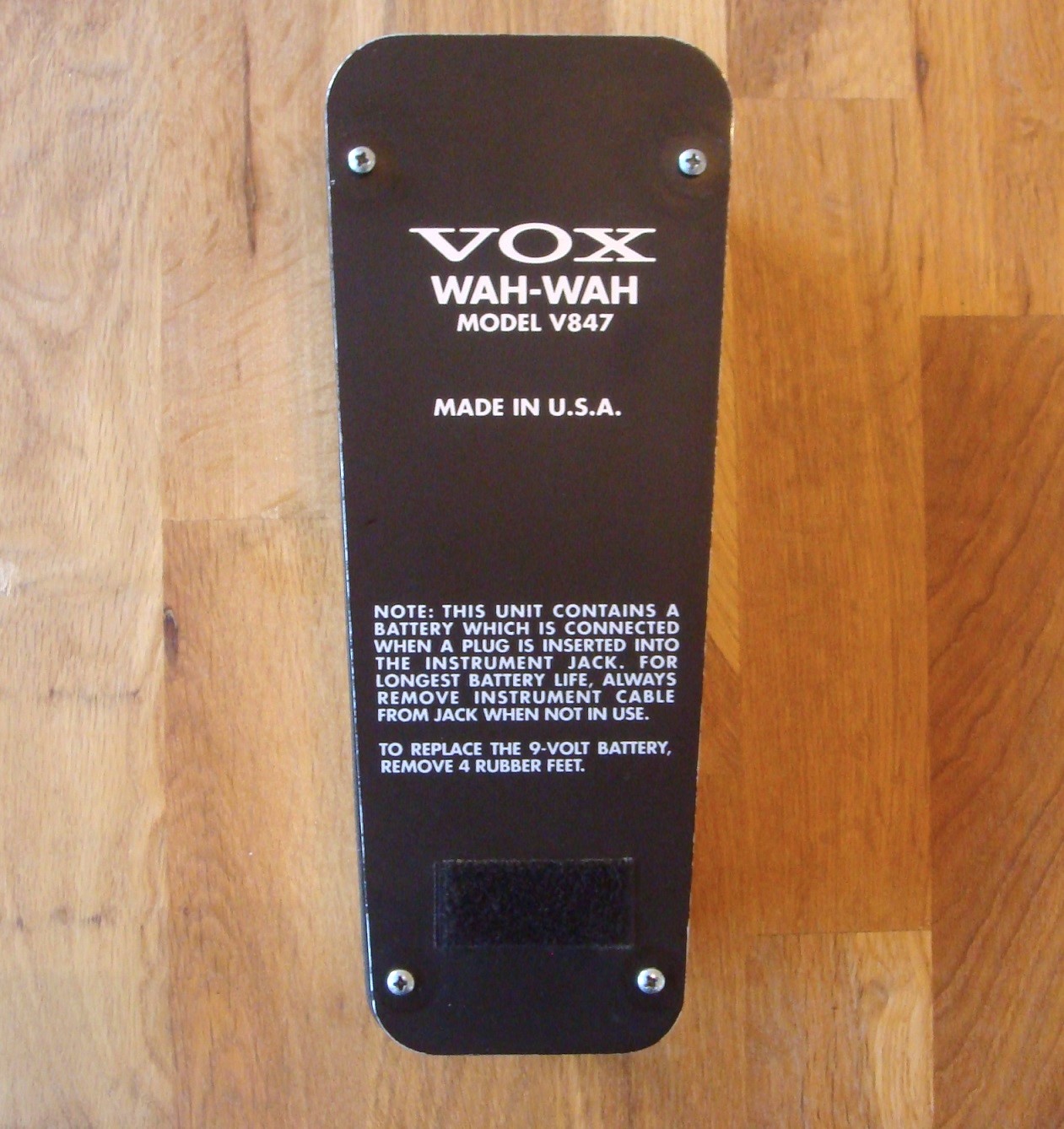 Vox V847 Wah-Wah Pedal (1994-2006) (68034)