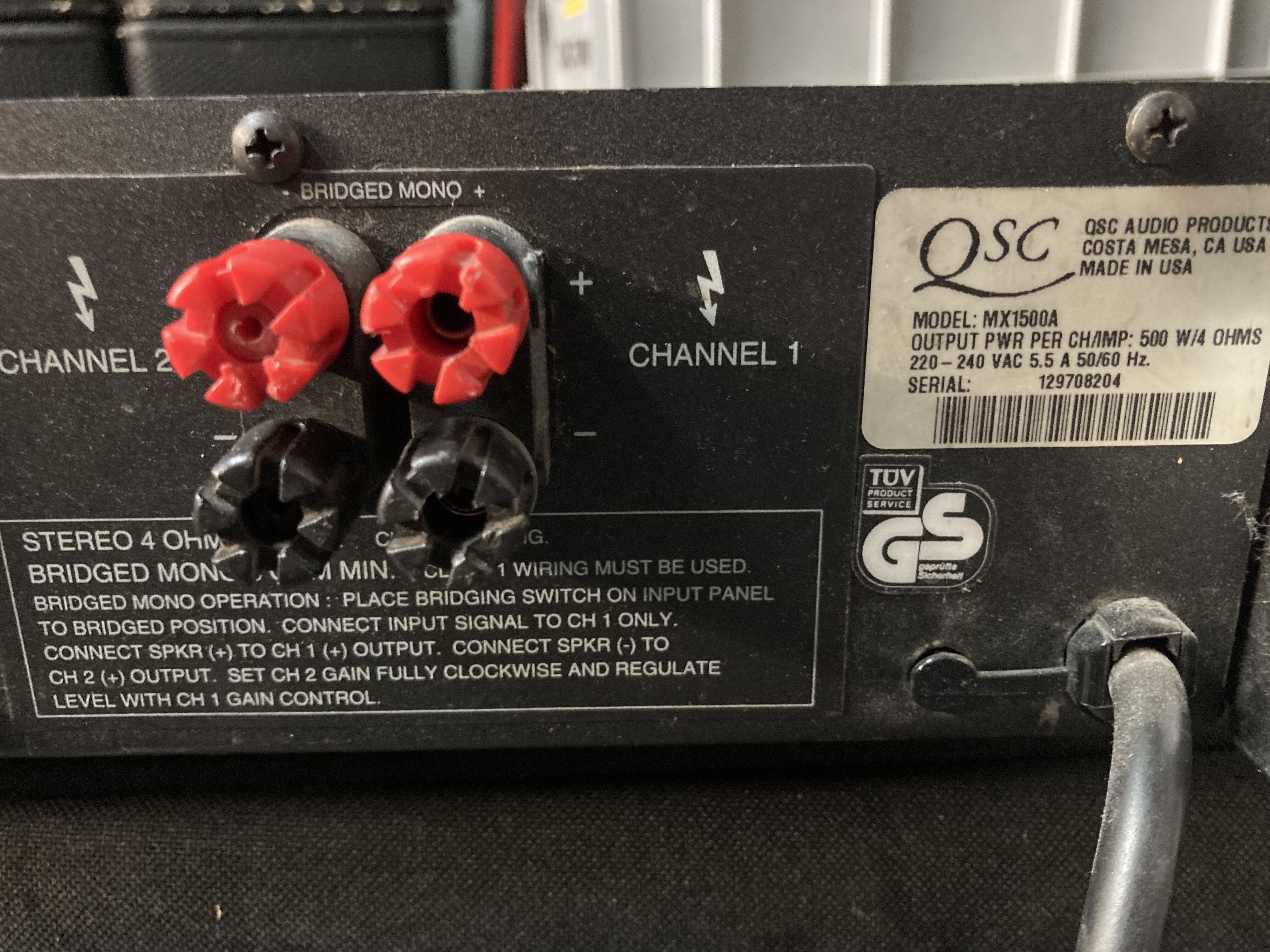 QSC MX 1500a (91311)