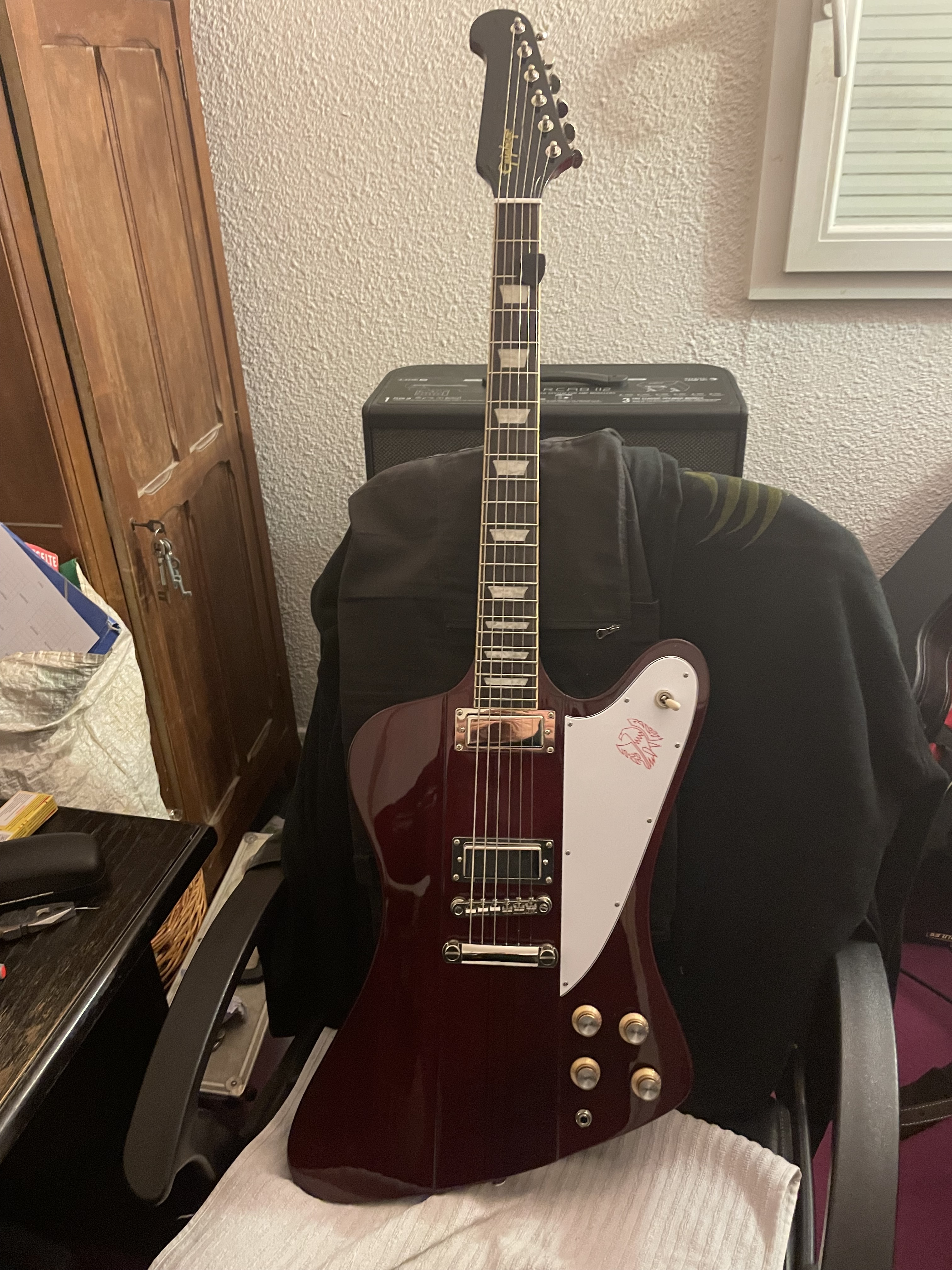 Epiphone Firebird wine Red