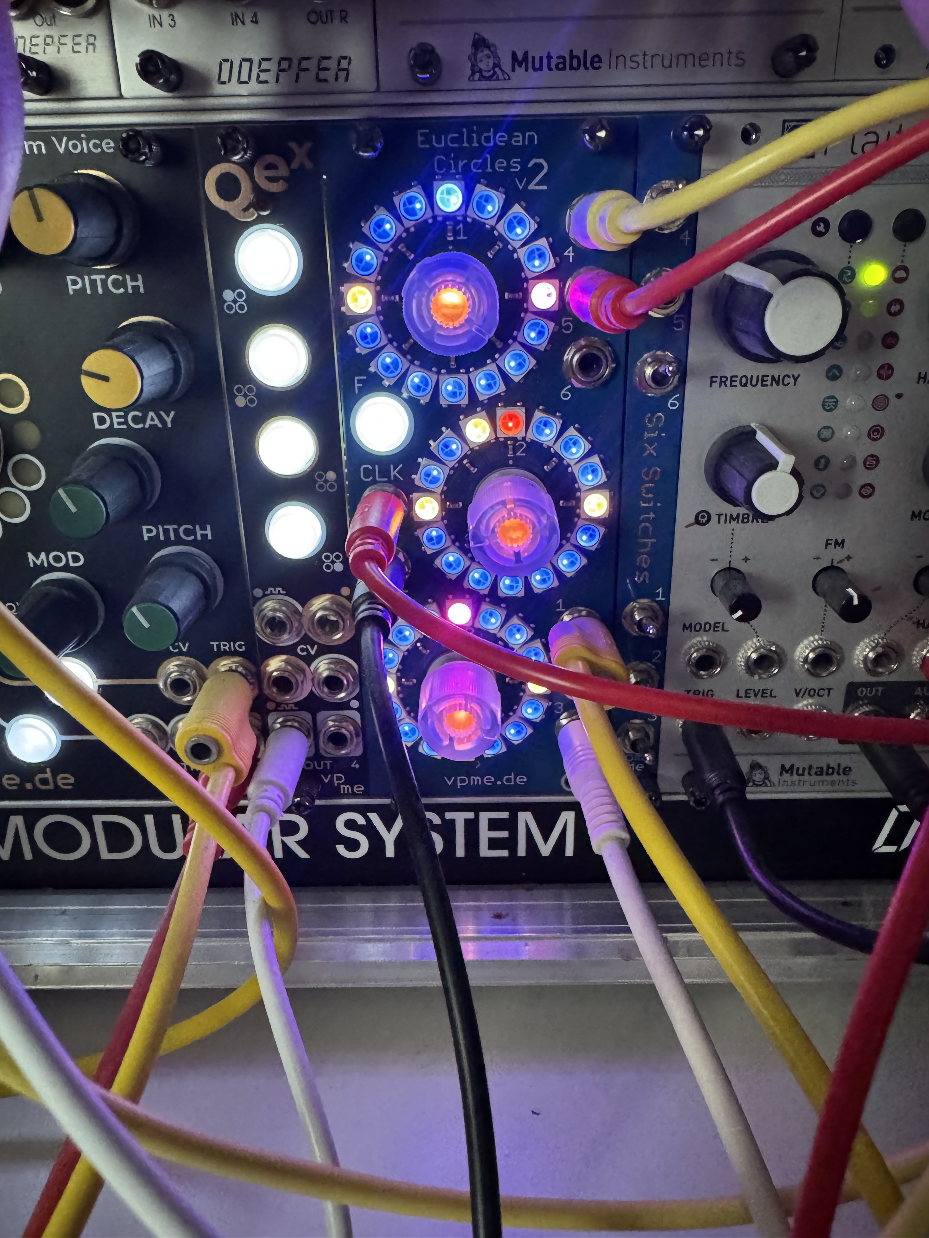 Vends vpme.de Euclidean Circles V2 + SixSwitches comme neuf