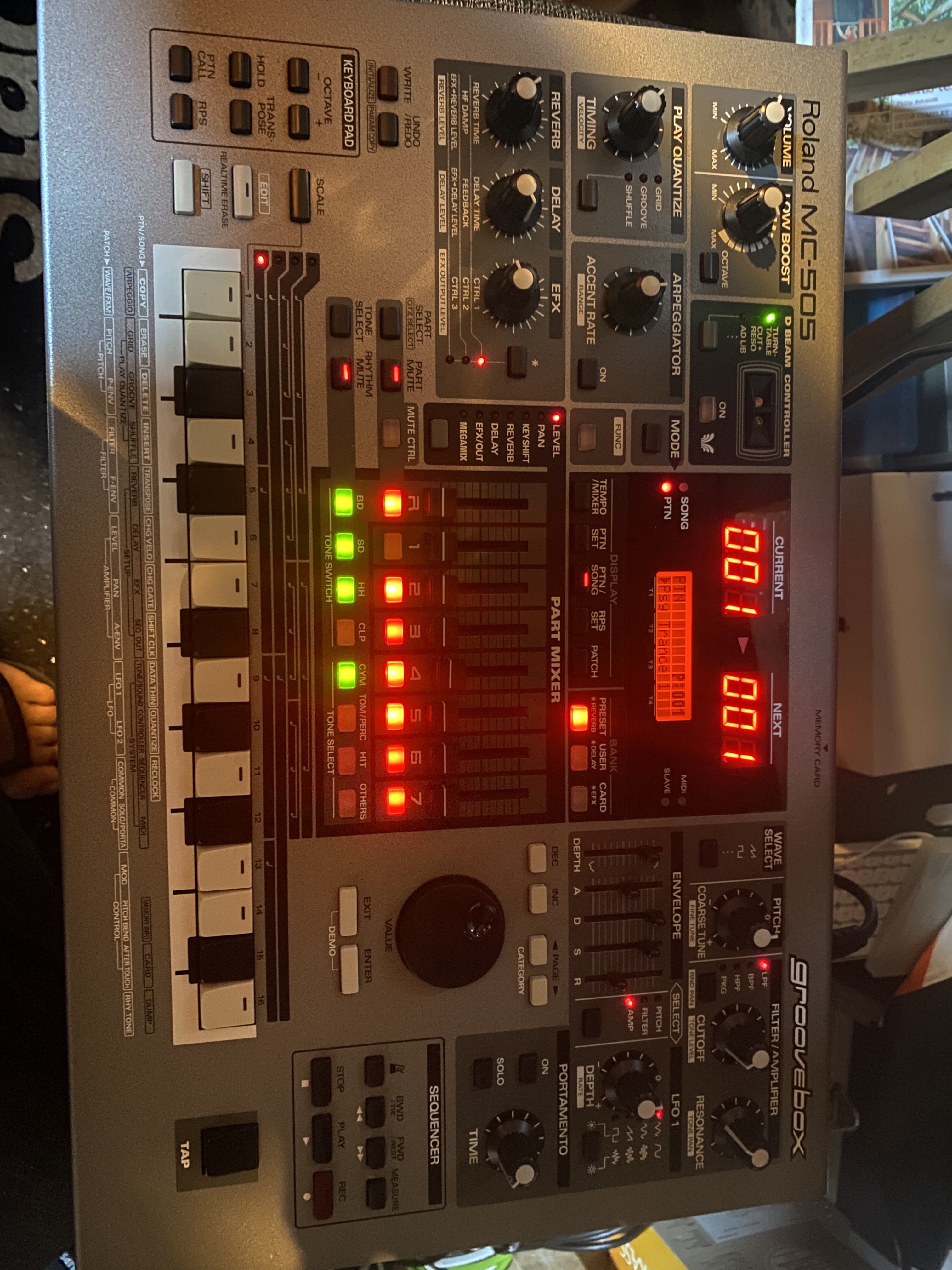 Groovebox Roland MC 505