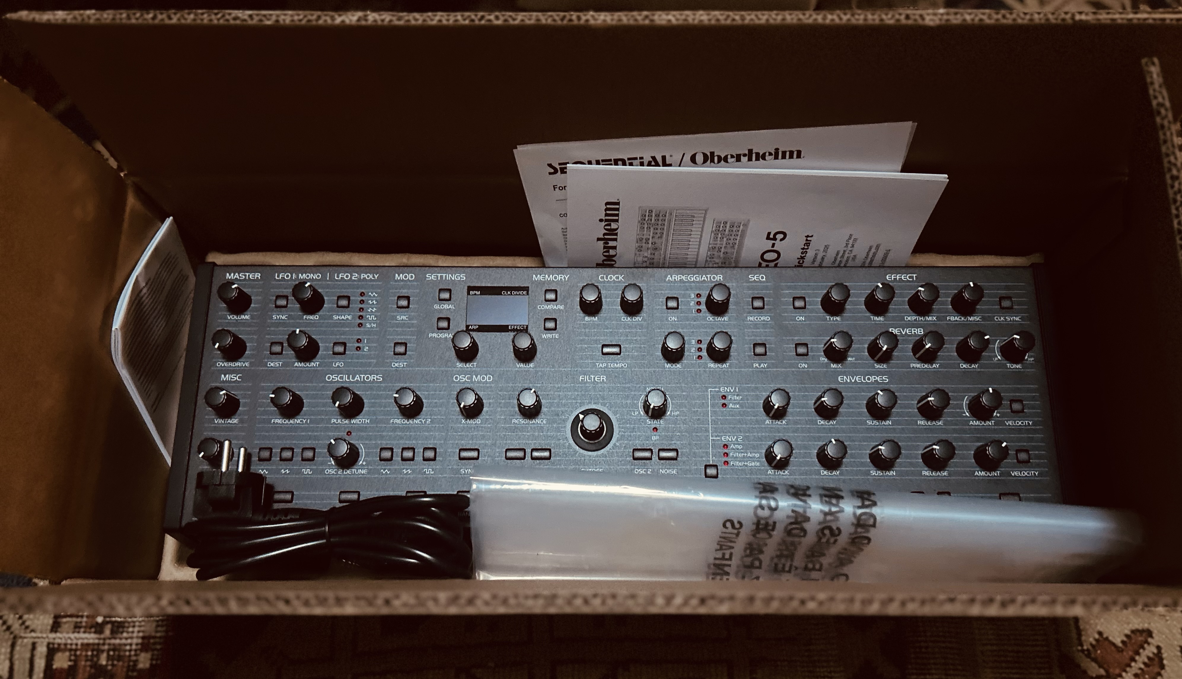 Oberheim TEO-5 Desktop Module (78075)