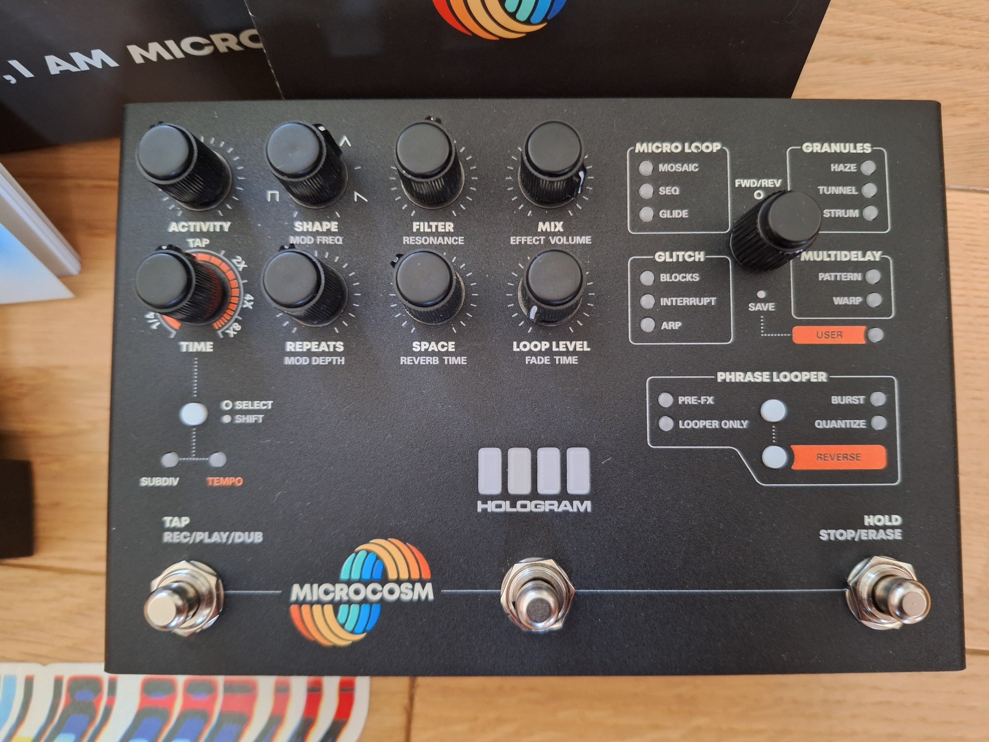 Hologram Electronics Microcosm Noire (Edition limitée)