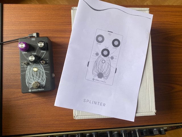 Chirality Audio Splinter - Overdrive haut de gamme - quasi neuf