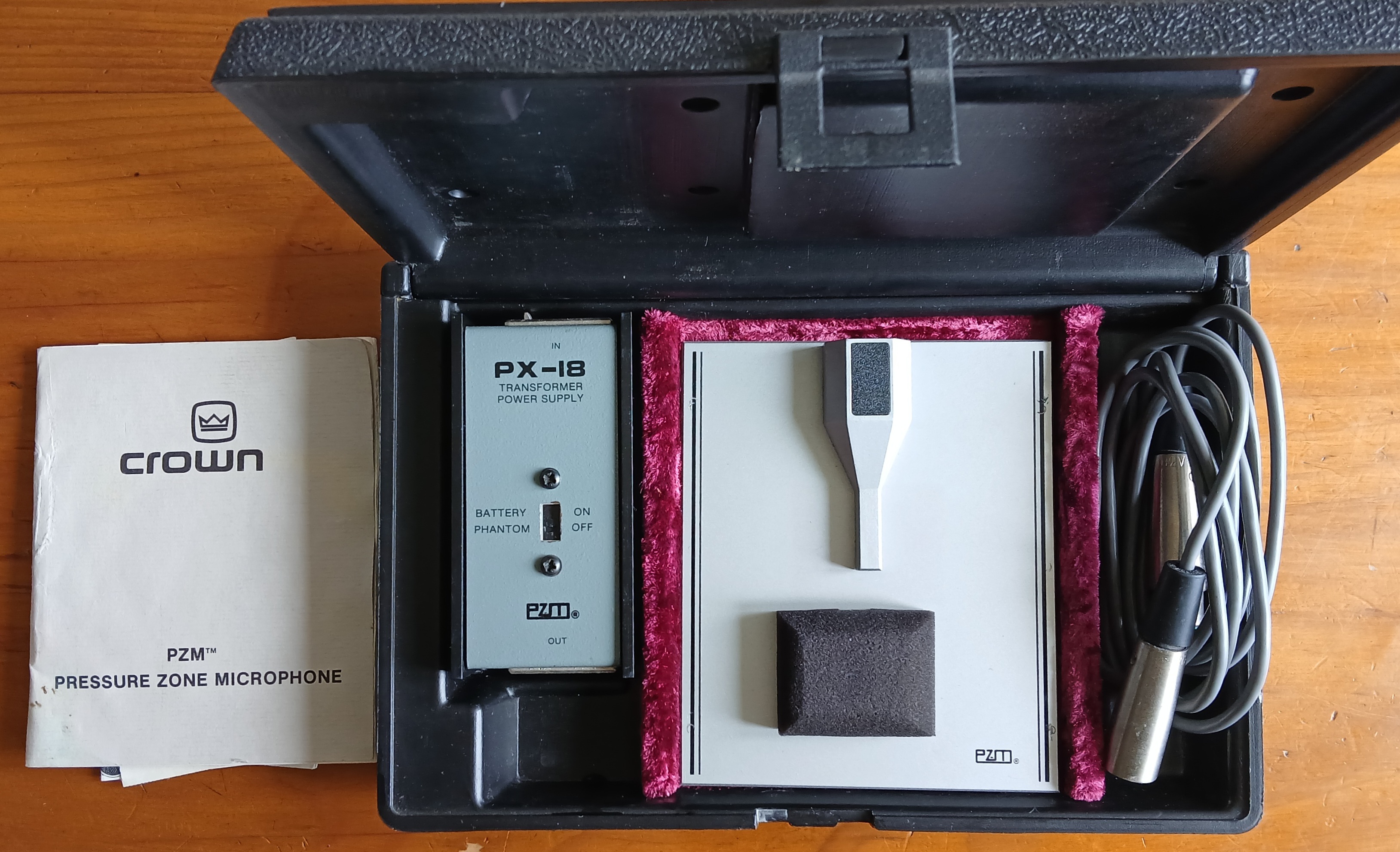 Vends Crown PZM 31s microphone de surface