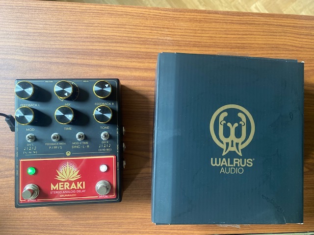 Walrus Audio Meraki – Delay analogique haut de gamme – État neuf