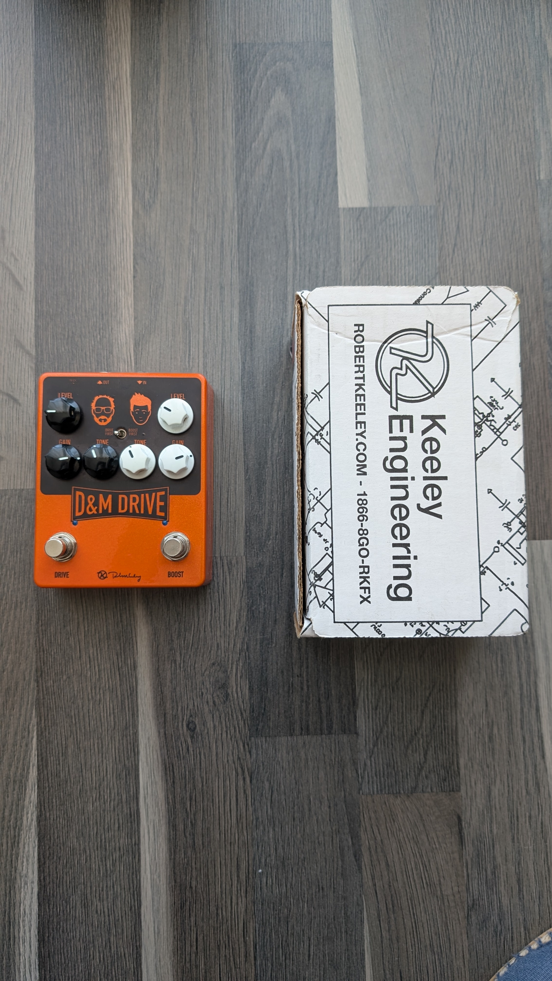 Keeley D&M, drive & boost