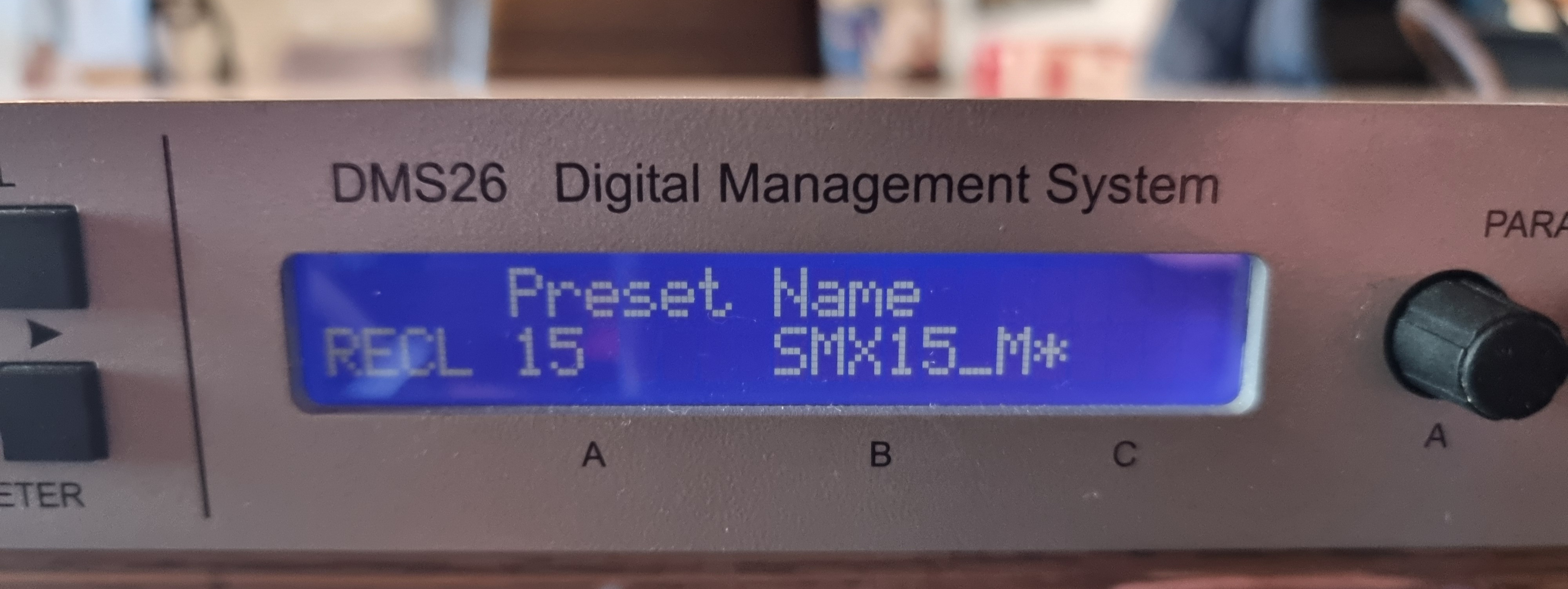 Vends processeur son APG DMS 26