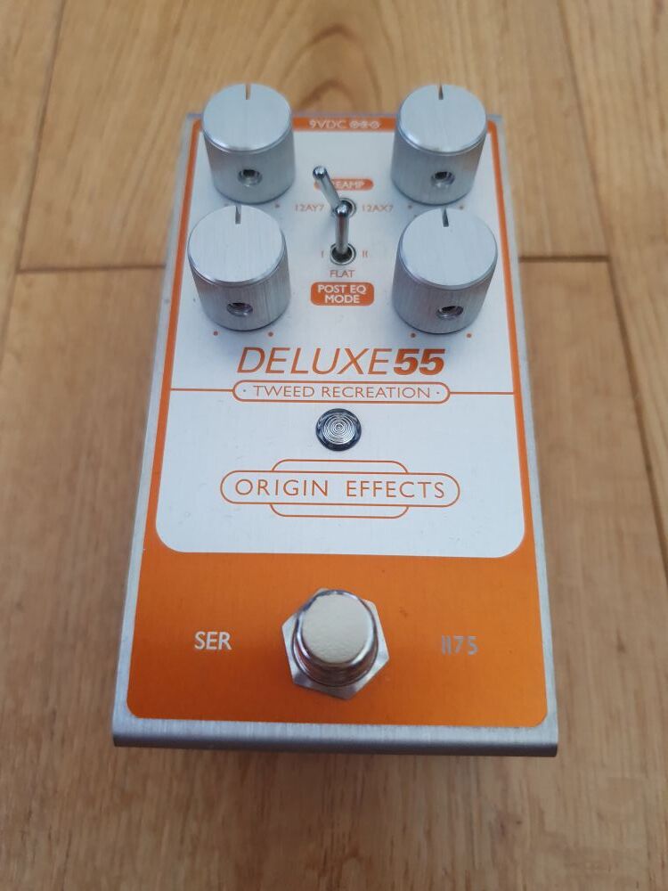 Vends Origin Effects Deluxe55 Tweed