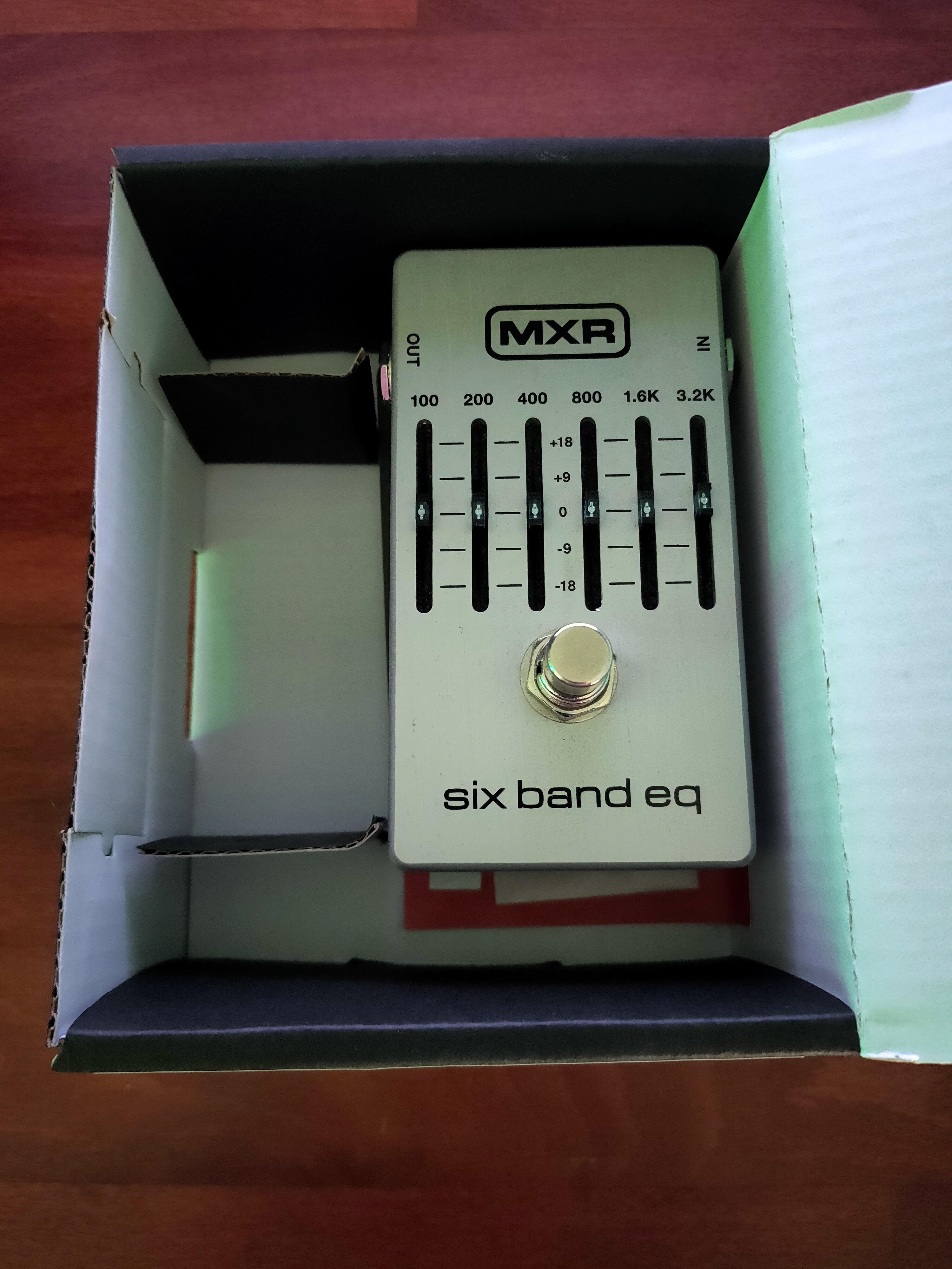 MXR 6 Band Equalizer Silver