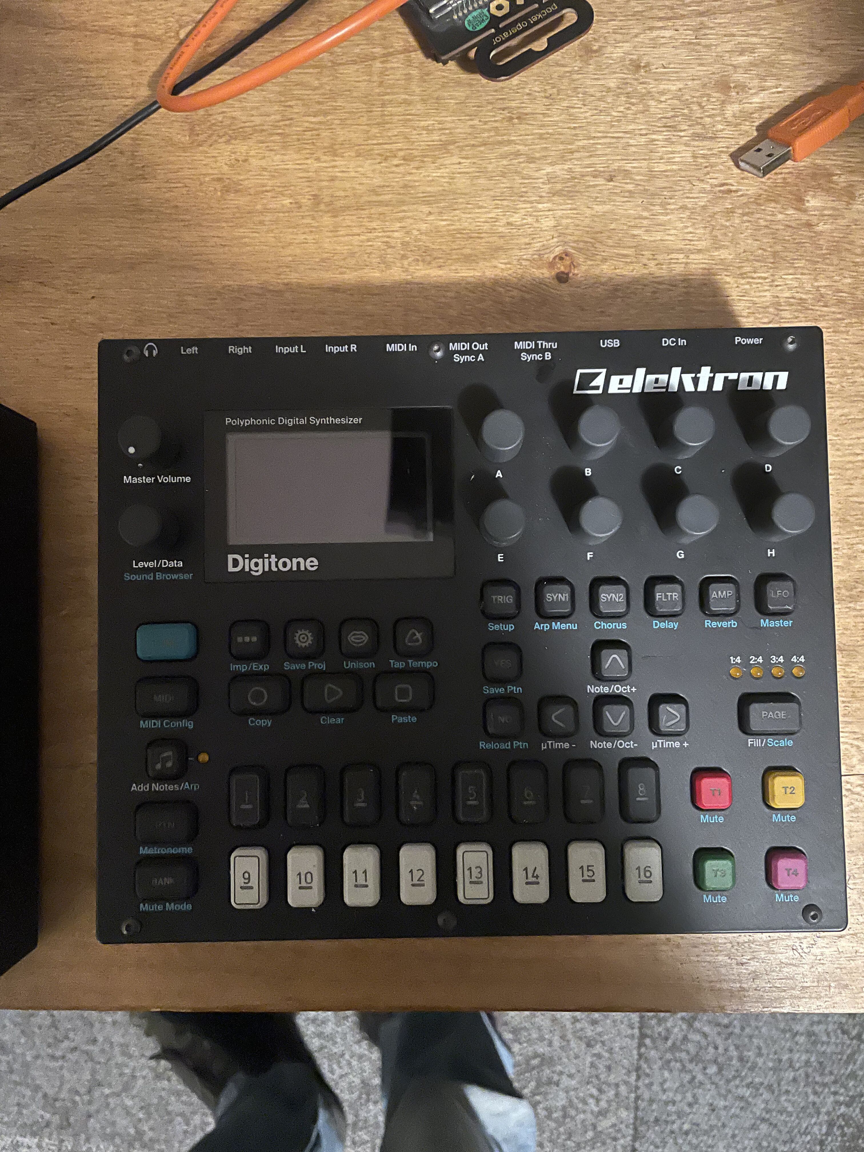 Elektron Digitone I fonctionne parfaitement
