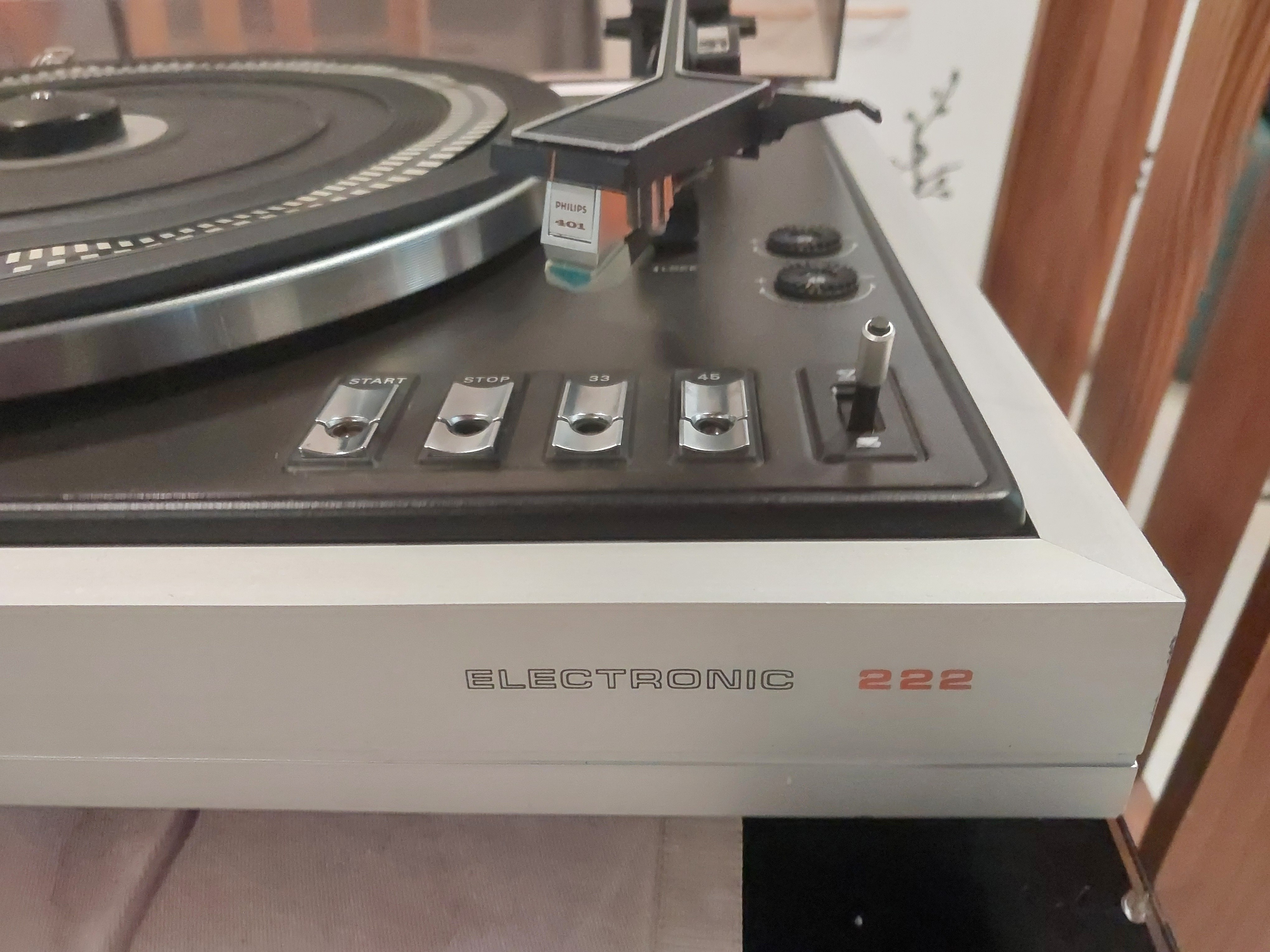 Platine vinyle électronique vintage