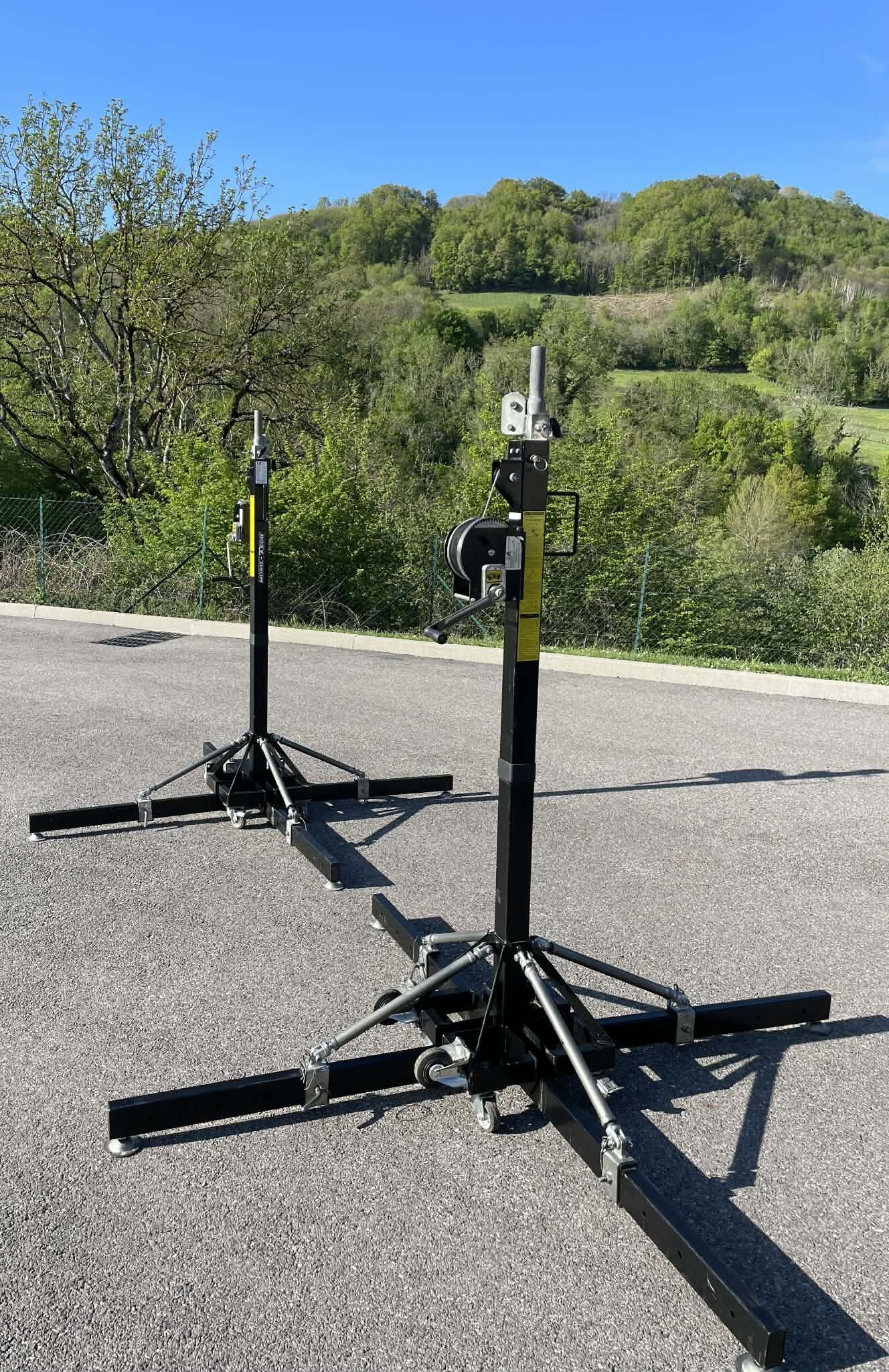 Paire de pieds de levage à treuil ALP3 Mobil-Tech