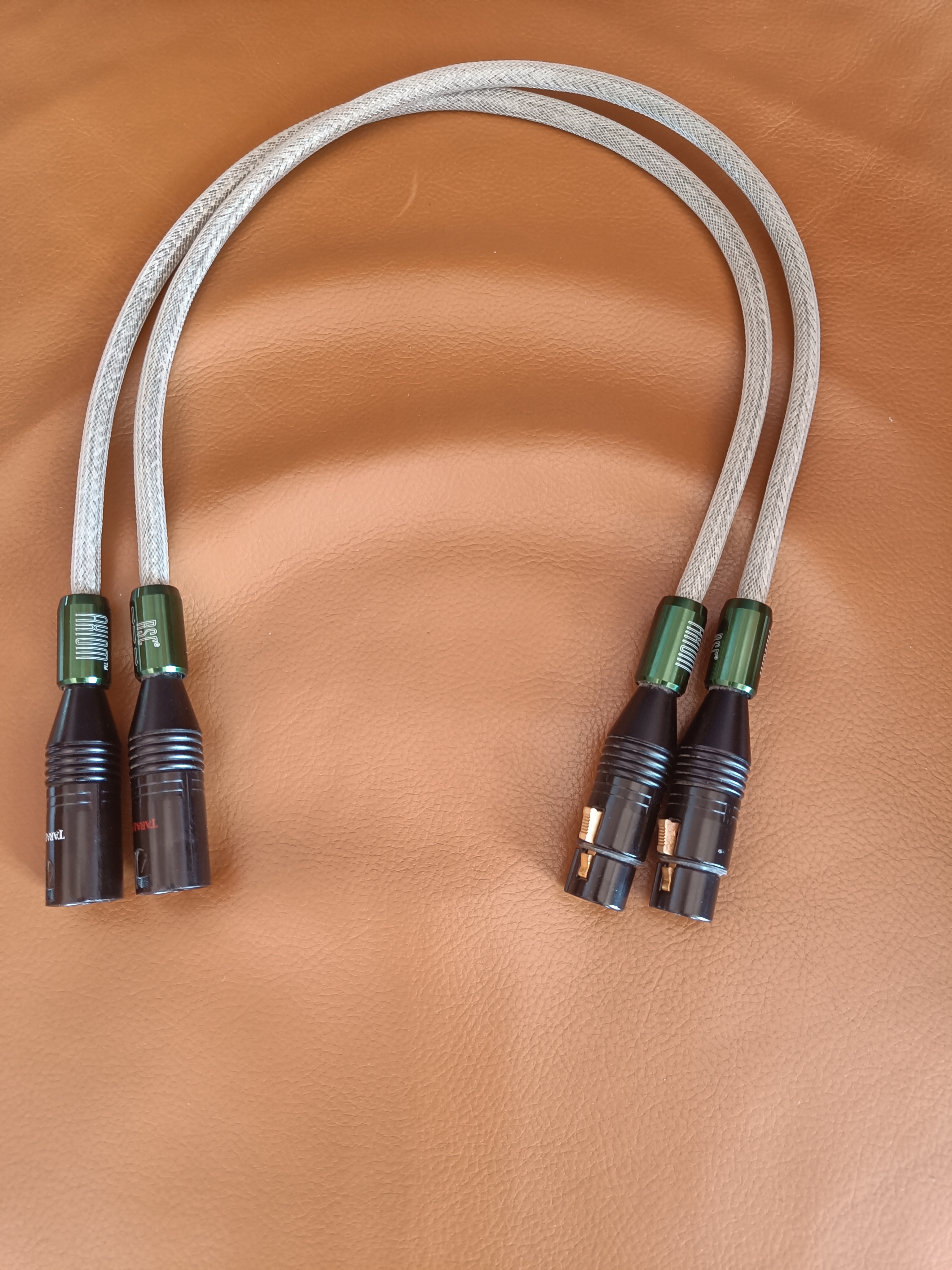 Câble XLR Tara Labs RSC Axiom – 0,5 m – Haut de gamme audiophile