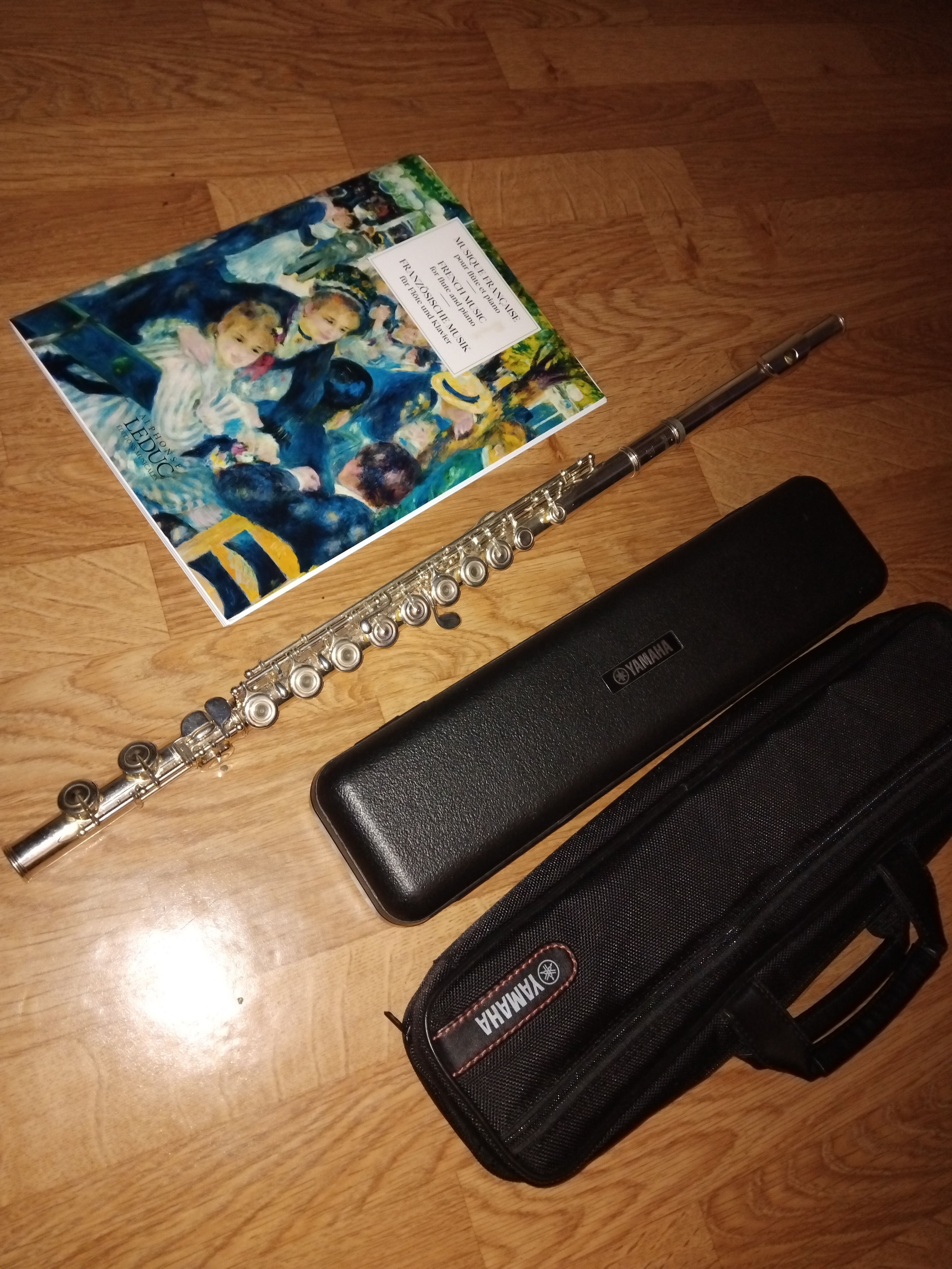 ​Flûte Traversière Yamaha YFL-282 (TBE) + Recueil Musique Française