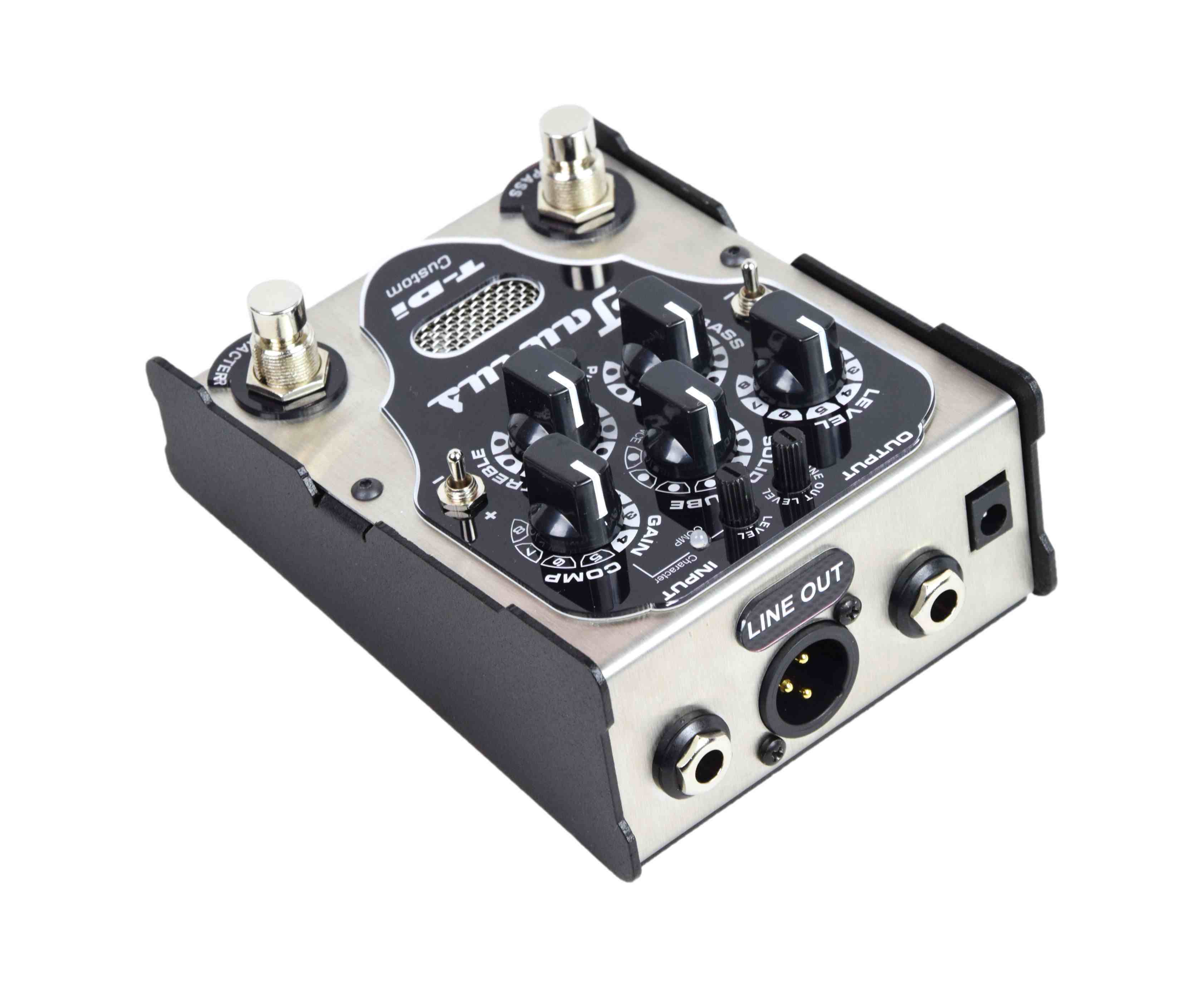 Taurus T-Di  Custom Tube Bass preamp &amp; Di-Box : T-Di  Custom Tube Bass preamp &amp; Di-BoxSIDE