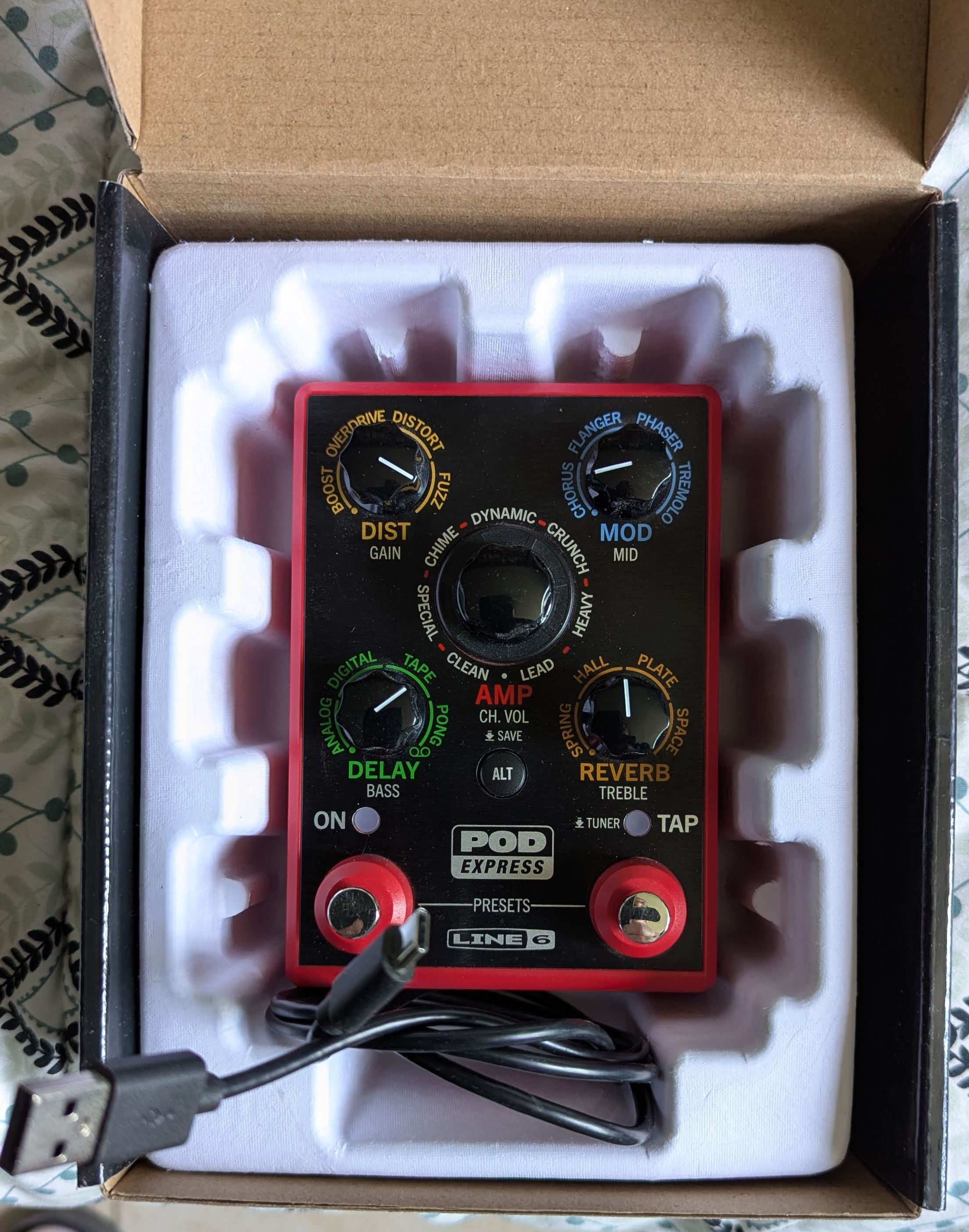 Vends POD Express guitar