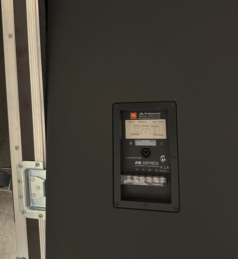 Vente caisson de graves JBL ASB 6125 