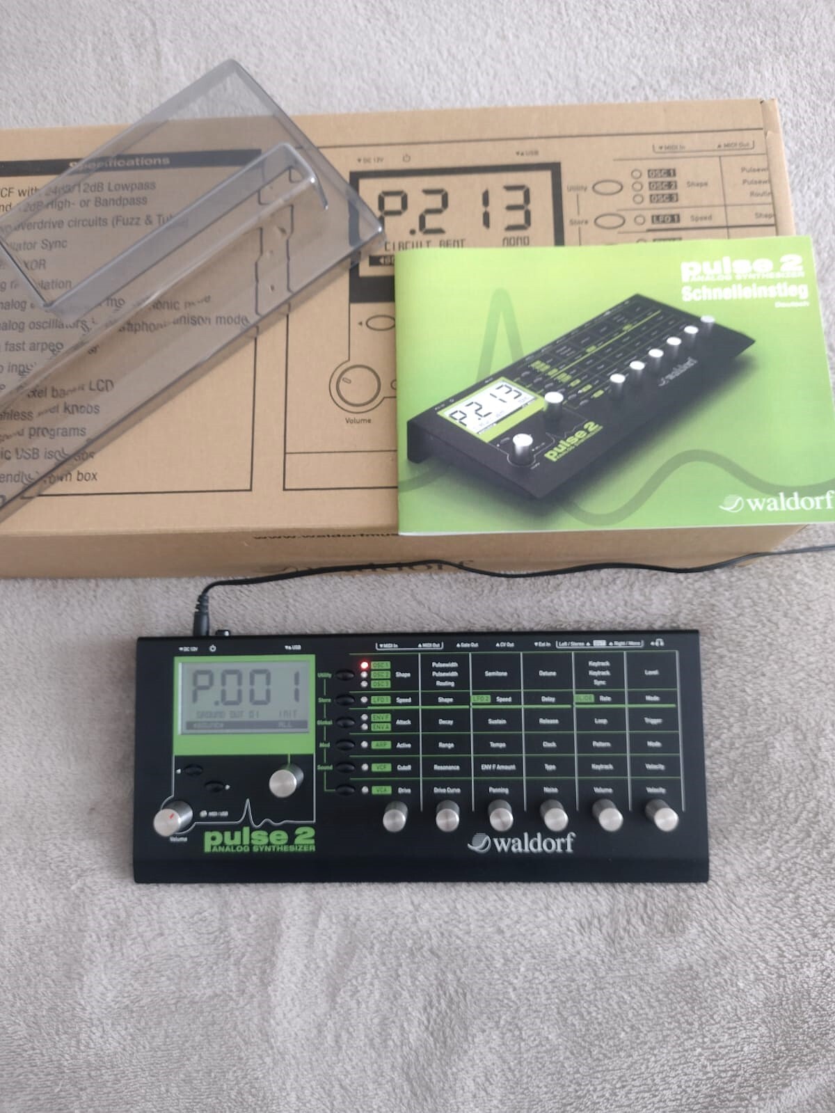 Waldorf Pulse 2+decksaver