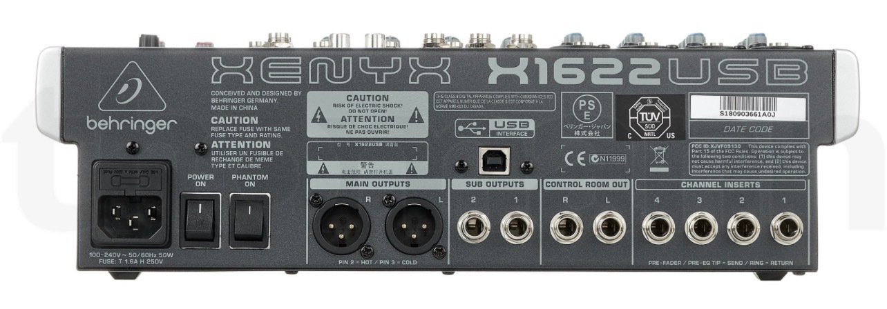 Behringer Xenyx 1622FX (66951)