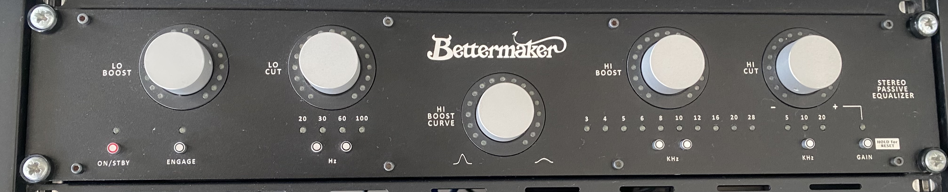 Eq type pultec recall par bettermaker 