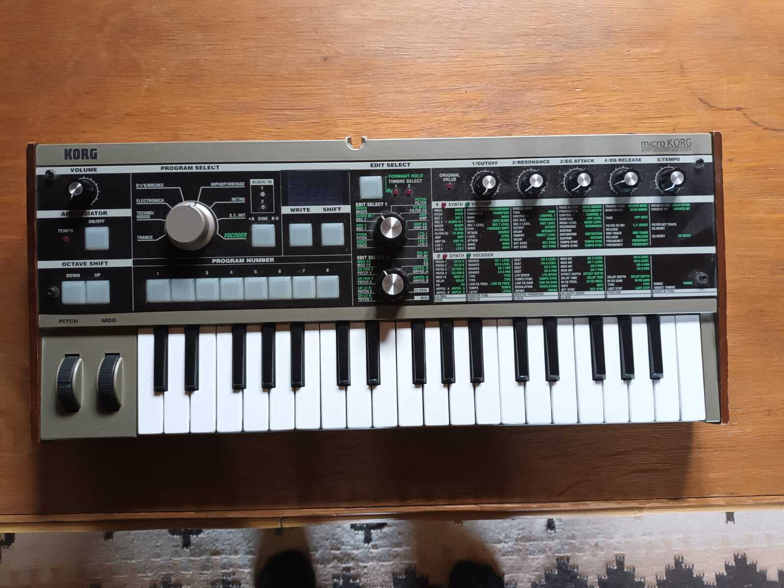 Vends microkorg
