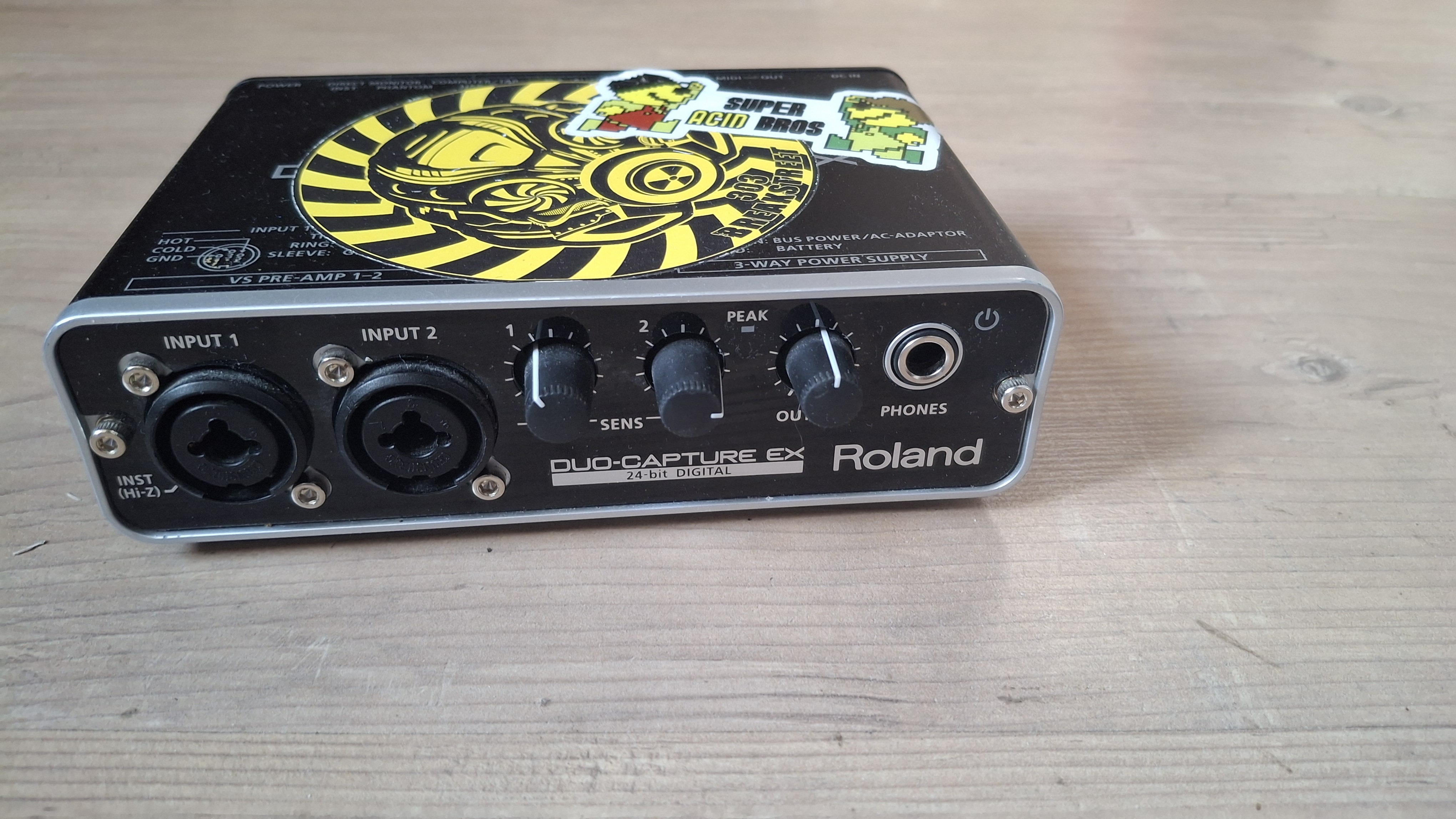 Vend carte son Roland Quad capture