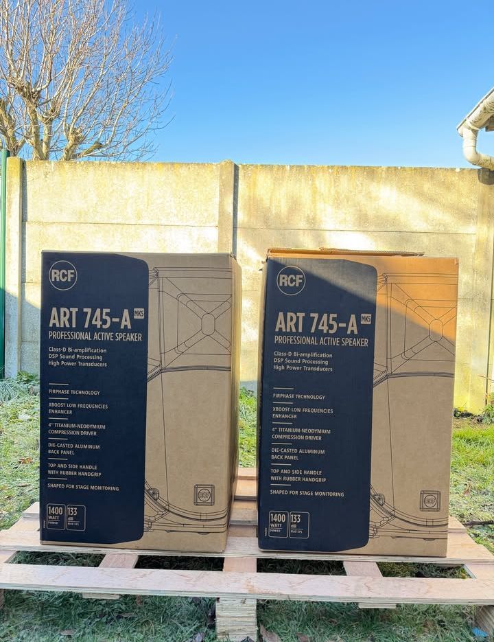 RCF enceintes Sonorisation Dj Materiel