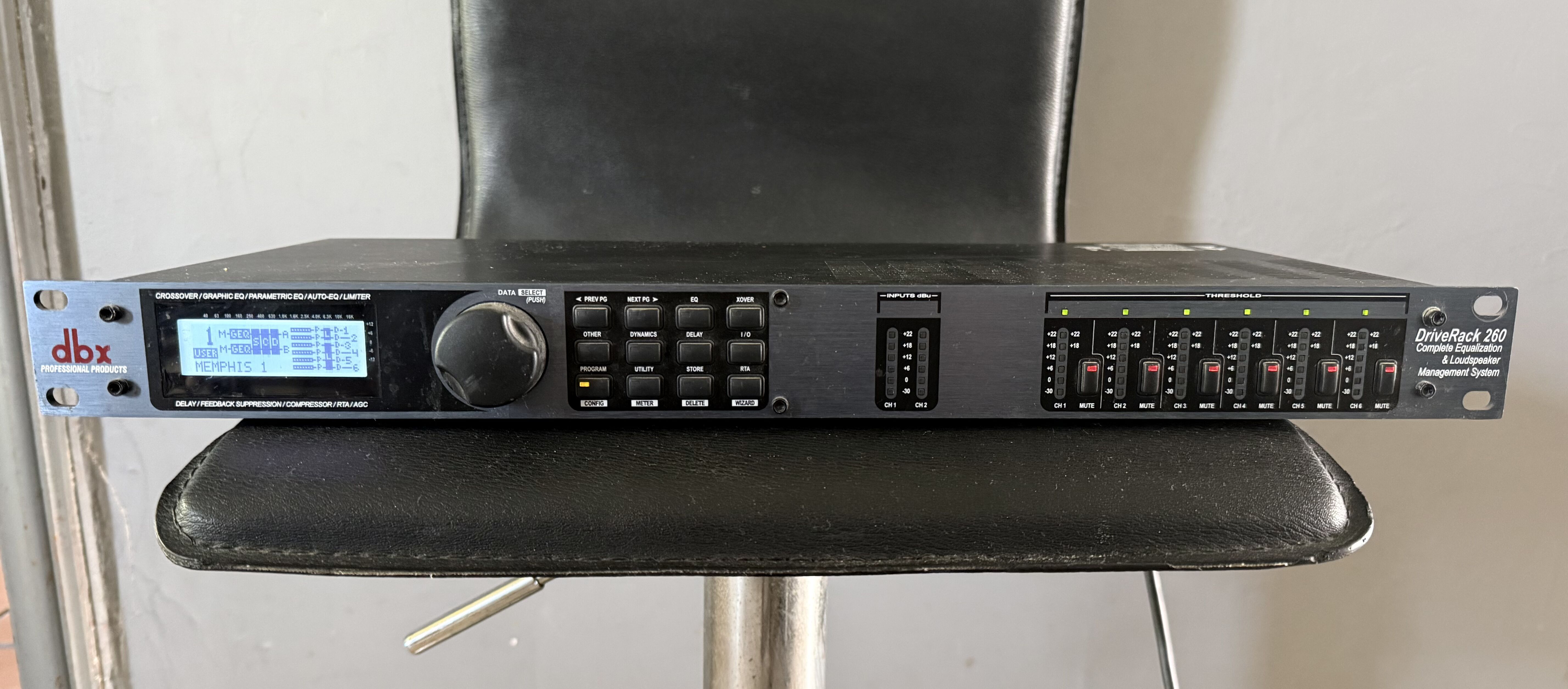 DBX DriveRack 260 – processeur de diffusion / gestion HP – bon état